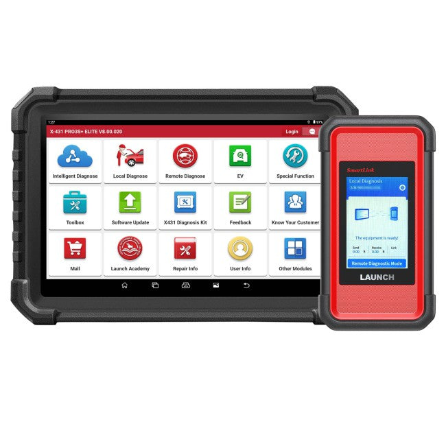 В стоимость входит обновление Launch X431 PRO3S+ Elite на 2 года, включая Smartlink C.