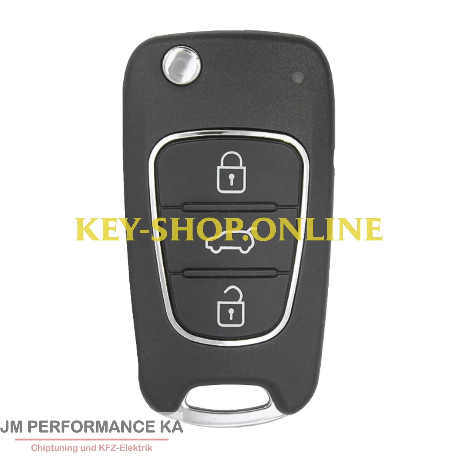 3 Tasten Fahrzeugschlüssel geeignet für Kia Hyundai universal schwarz XN NXP Fahrzeugschlüssel