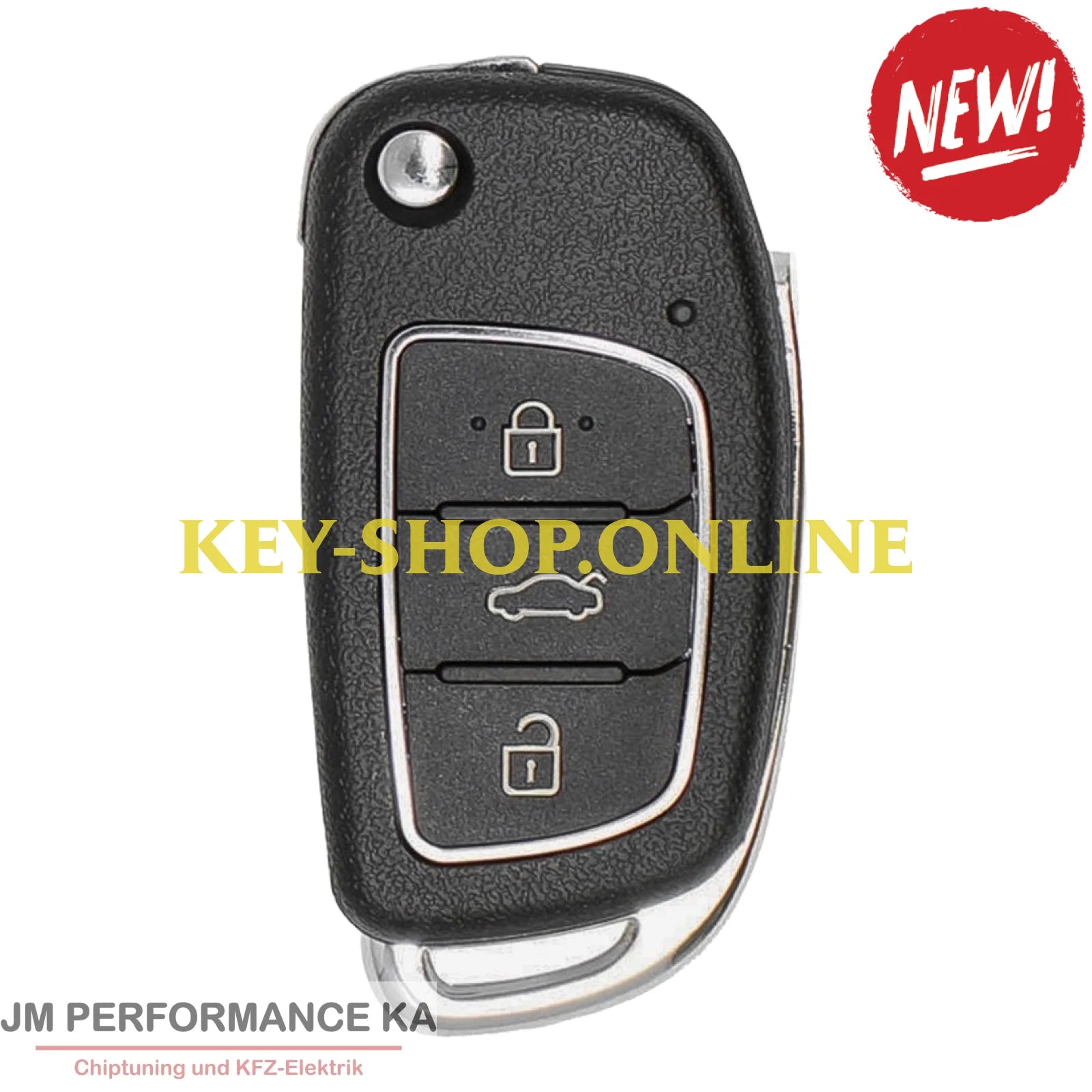 3 Tasten Fahrzeugschlüssel universal Optik Hyundai Kia universal Fahrzeugschlüssel