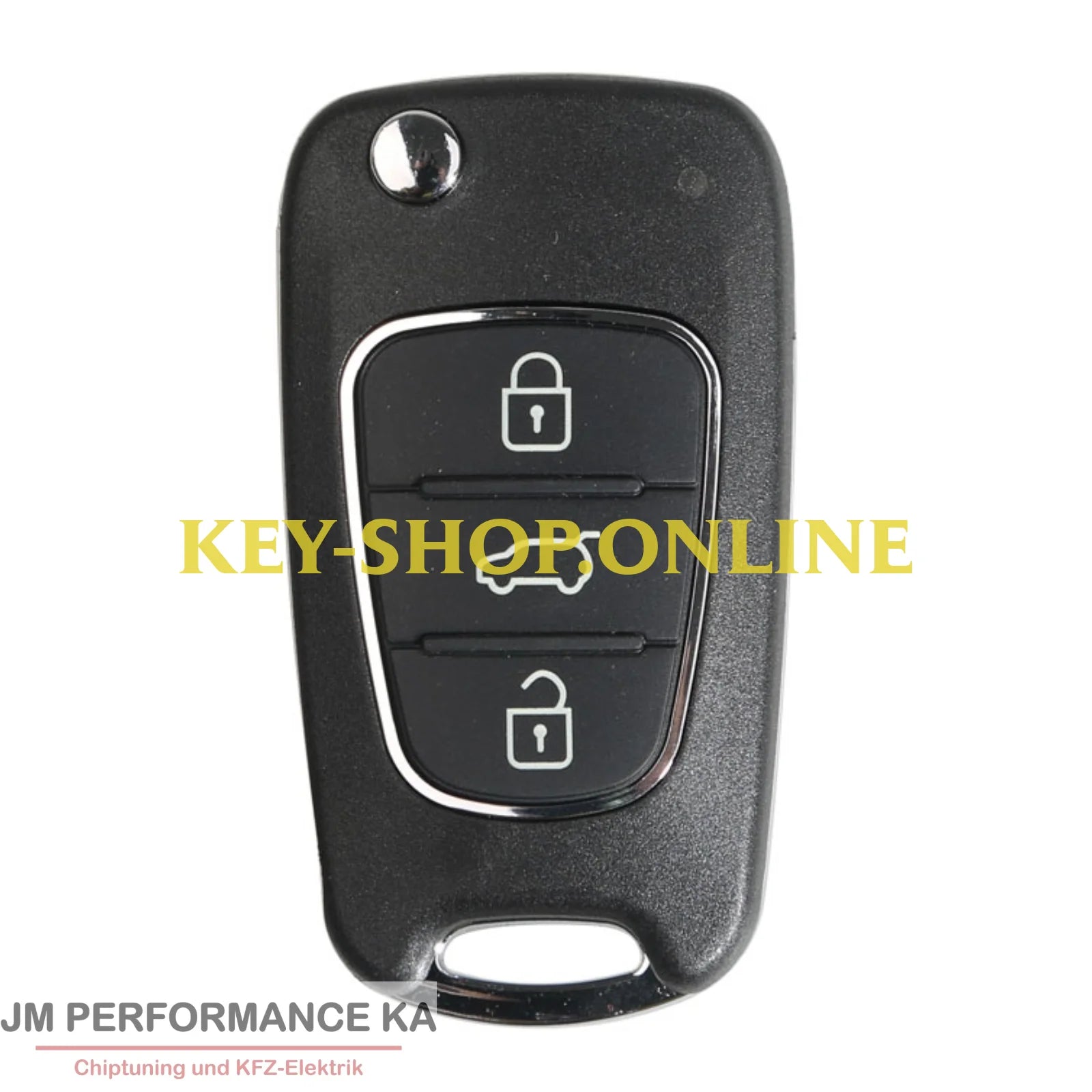 3 Tasten Fahrzeugschlüssel universal Schwarz Hyundai Optik XK Fahrzeugschlüssel