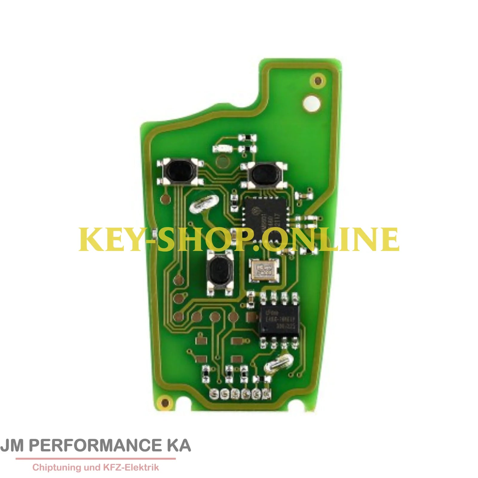 3 Tasten Funkschlüssel universal Audi Optik Schwarz XK Fahrzeugschlüssel