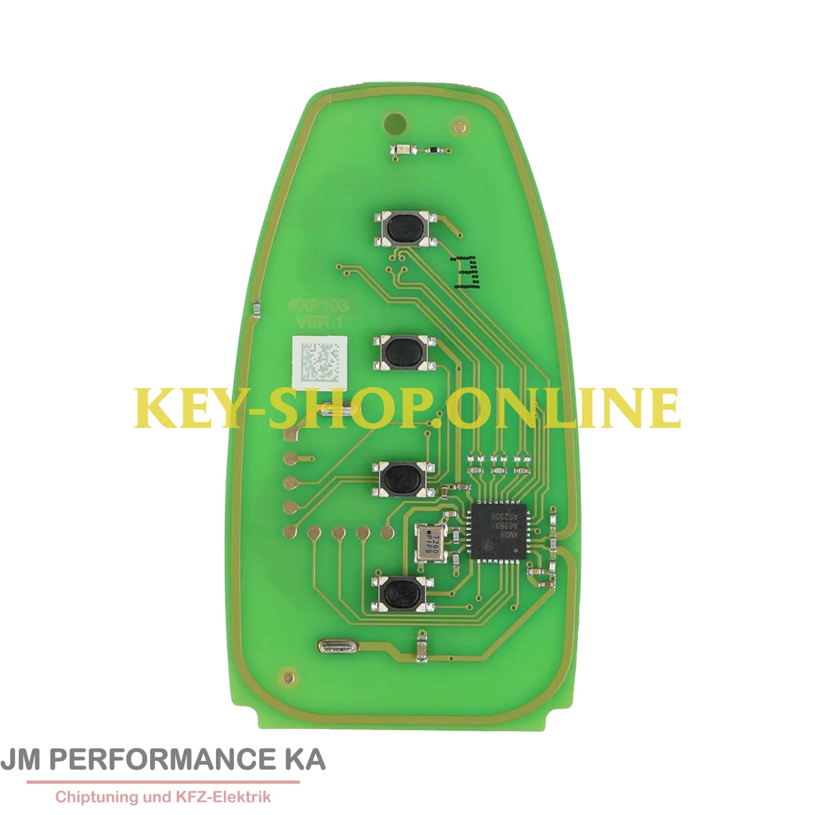 4 Tasten Fahrzeugschlüssel Universal Ford Optik KeylessGO XS XM38 Fahrzeugschlüssel