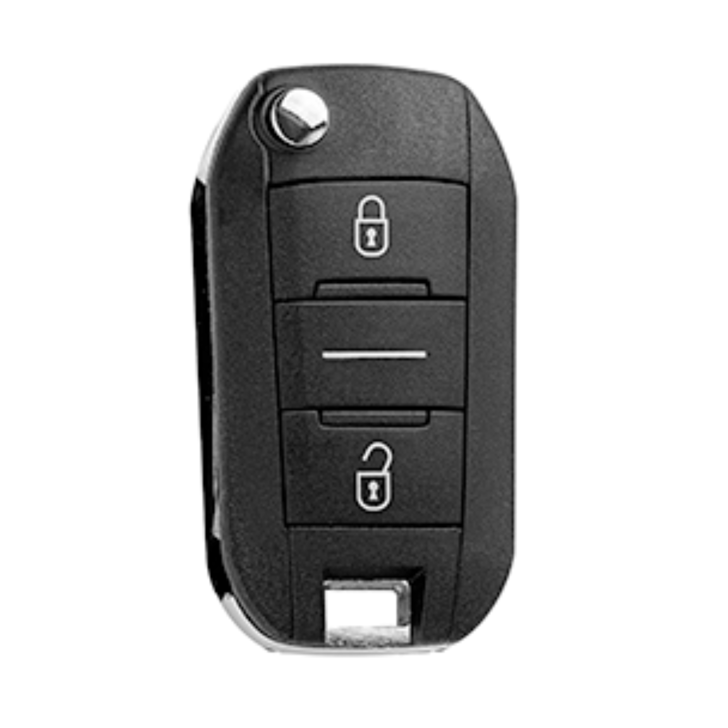 3 Tasten Fahrzeugschlüssel geeignet für Citroen Peugeot 433 MHz PCF7941A