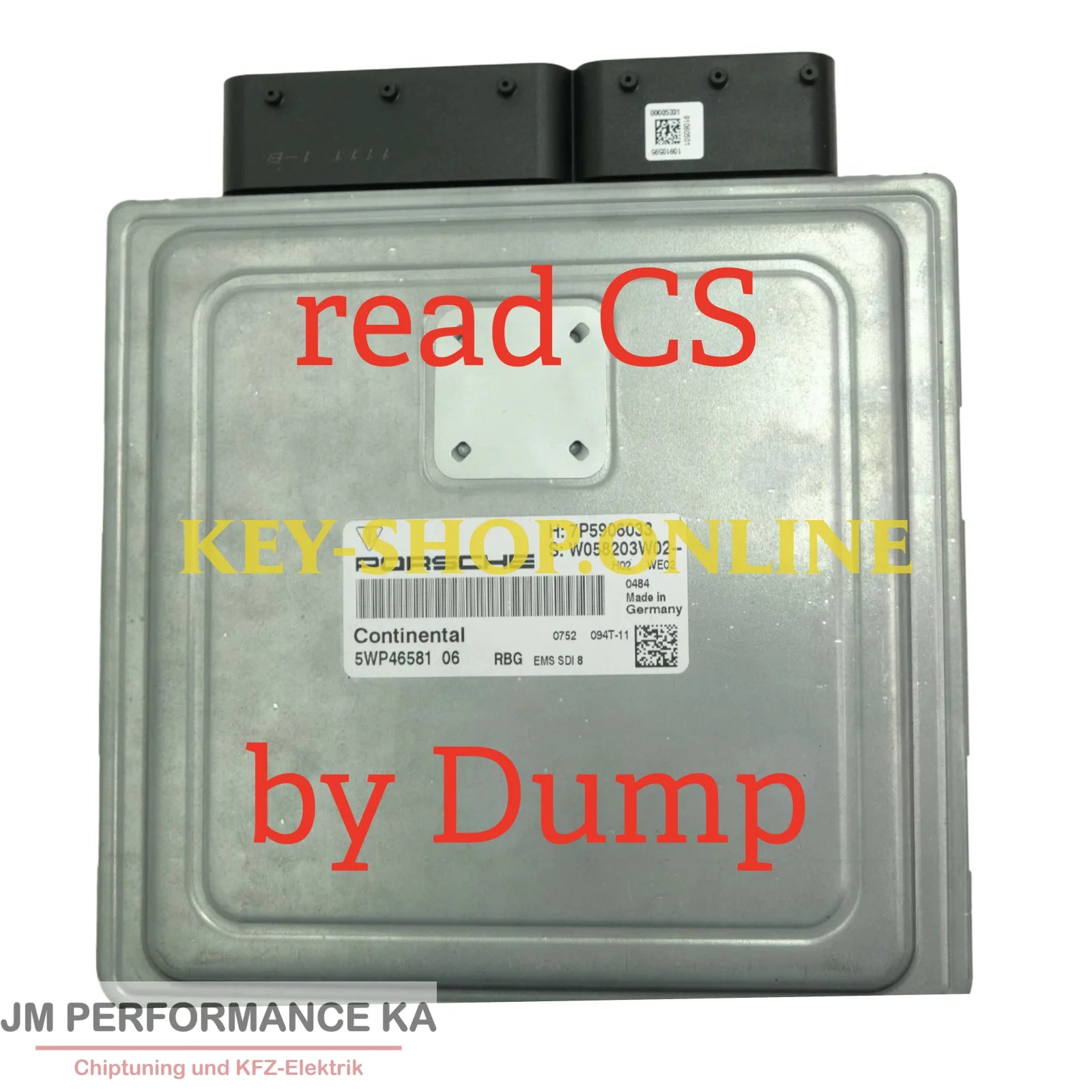 CS-Auslesen aus Porsche Motorsteuergerät SDI6 SDI7 SDI10.2 Motorsteuergerät