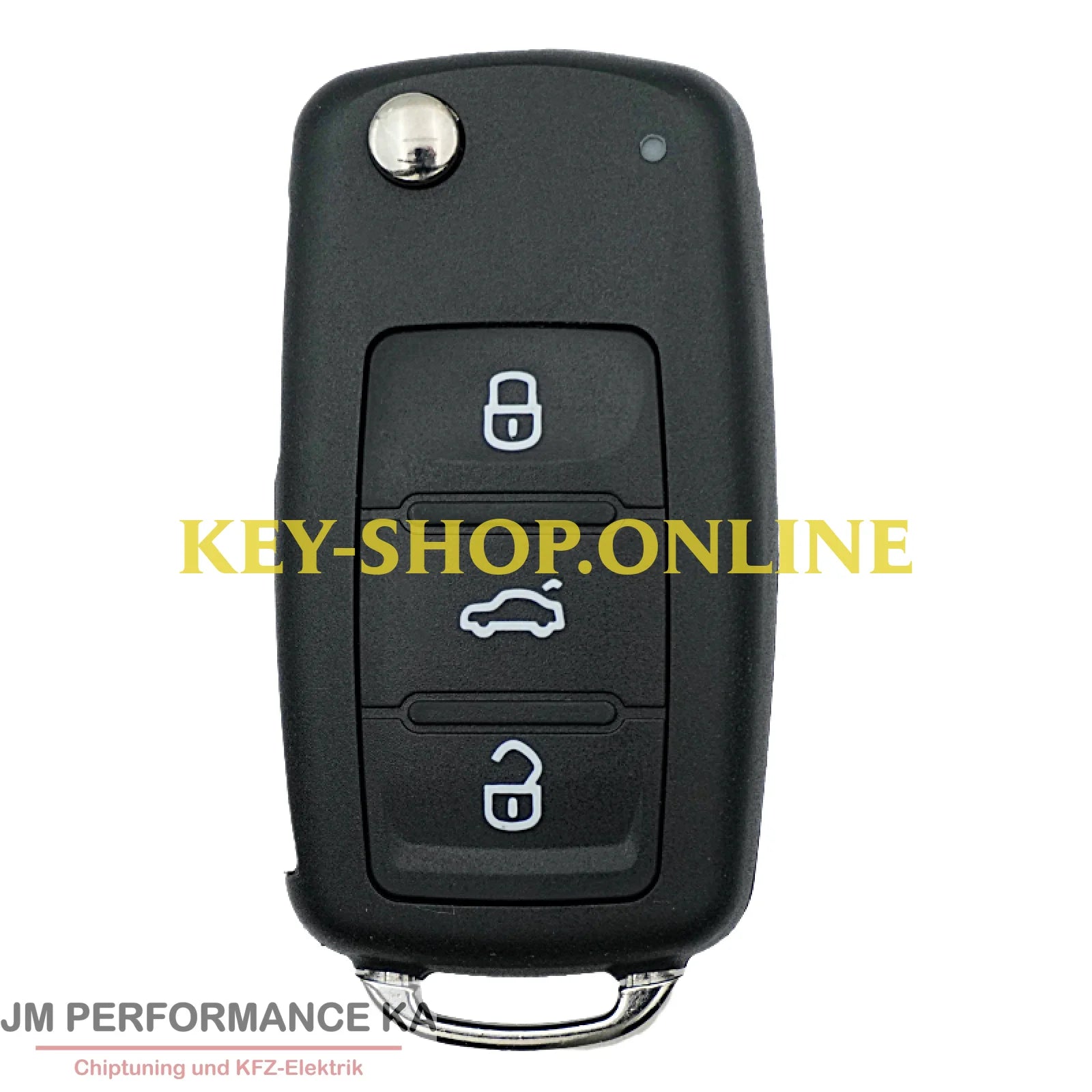 Funkschlüssel Gehäuse geeignet für Audi Seat Skoda 3 Tasten Fahrzeugschlüssel