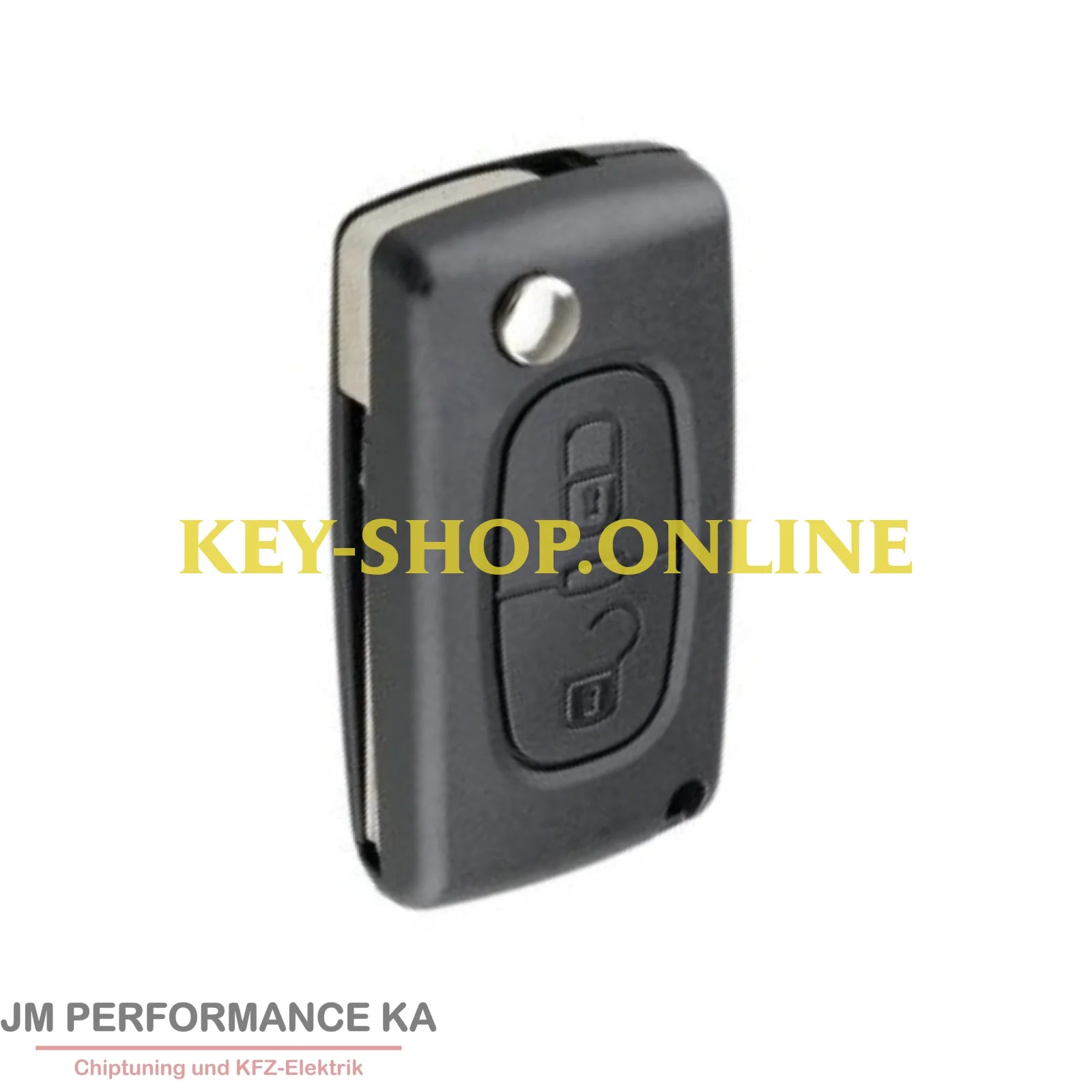 Funkschlüssel Gehäuse geeignet für Citroen Peugeot 2 Tasten VA2 ohne Batteriehalter Fahrzeugschlüssel
