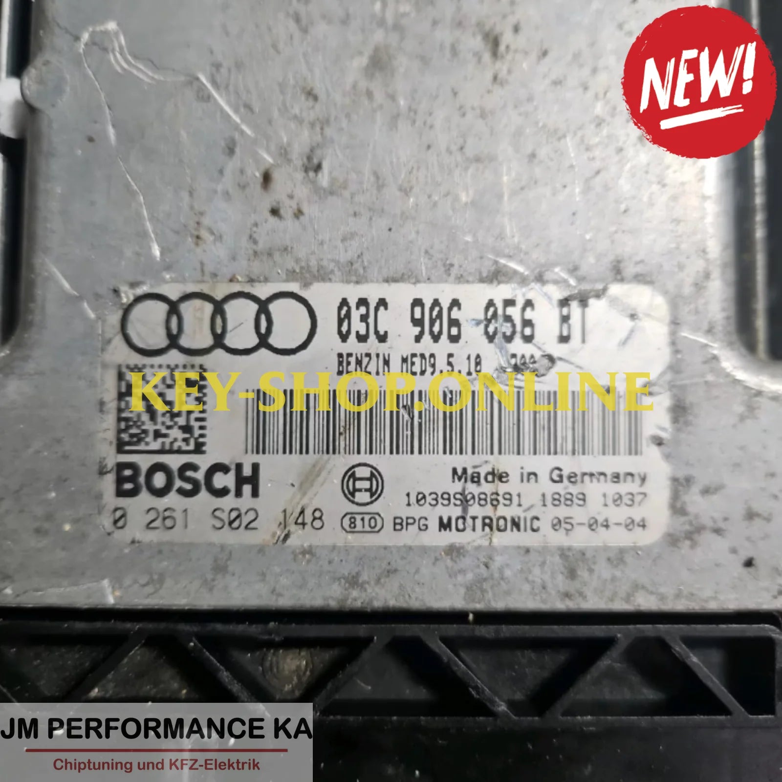 Motorsteuergerät 0261S02148 03C906056BT MED9.5.10 gebraucht Motorsteuergerät