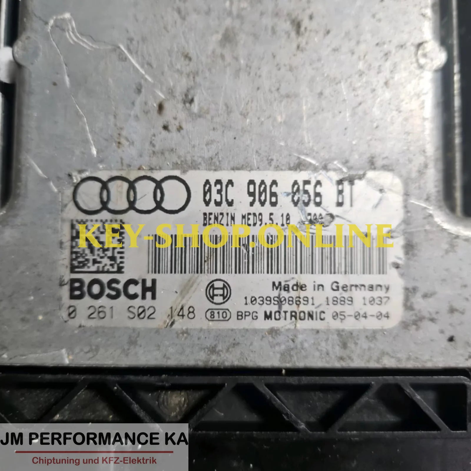 Motorsteuergerät 0261S02148 03C906056BT MED9.5.10 gebraucht Motorsteuergerät