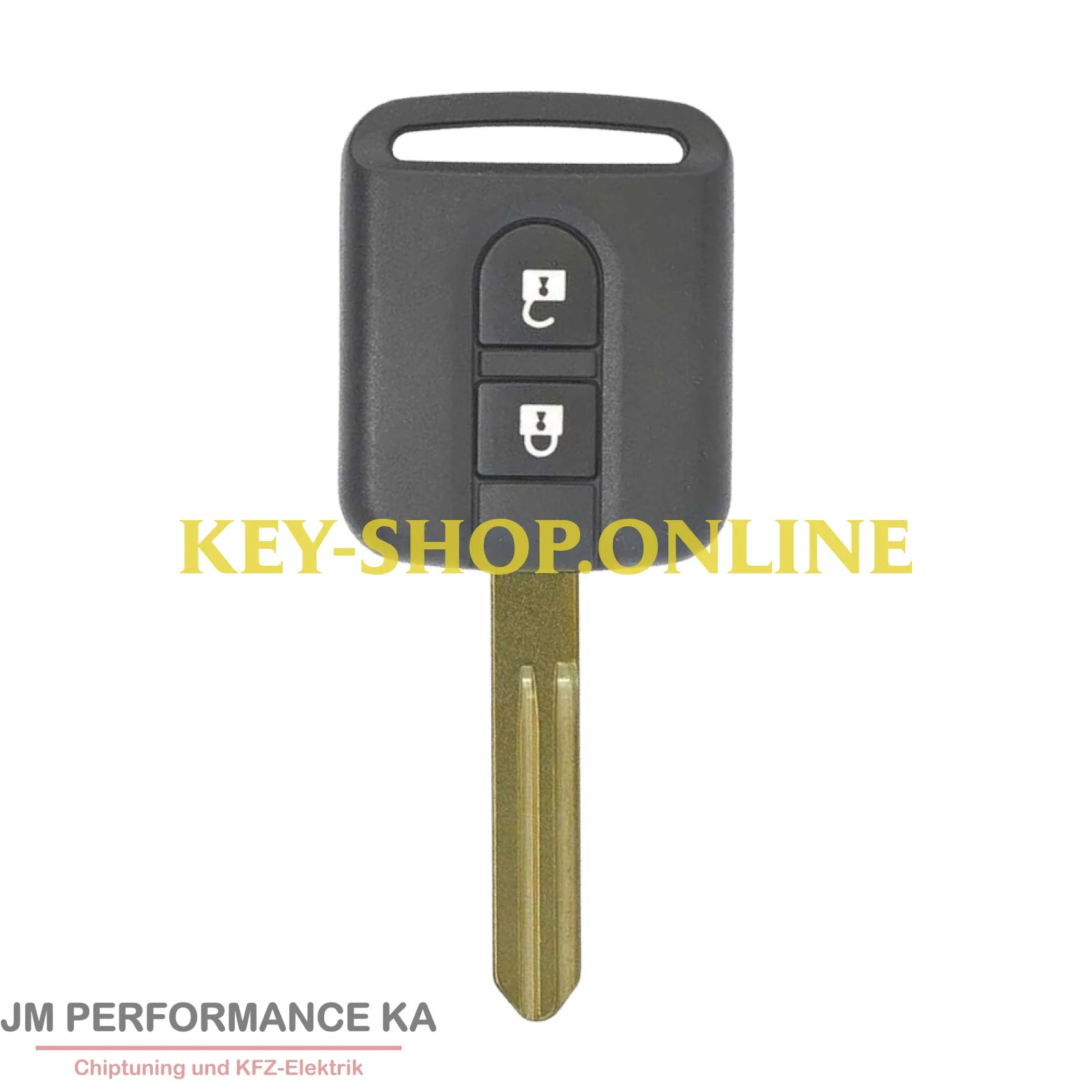 Nissan Qashqai Micra Navara 2010-2014 Funkschlüssel 2 Tasten 433MHz - Fahrzeugschlüssel