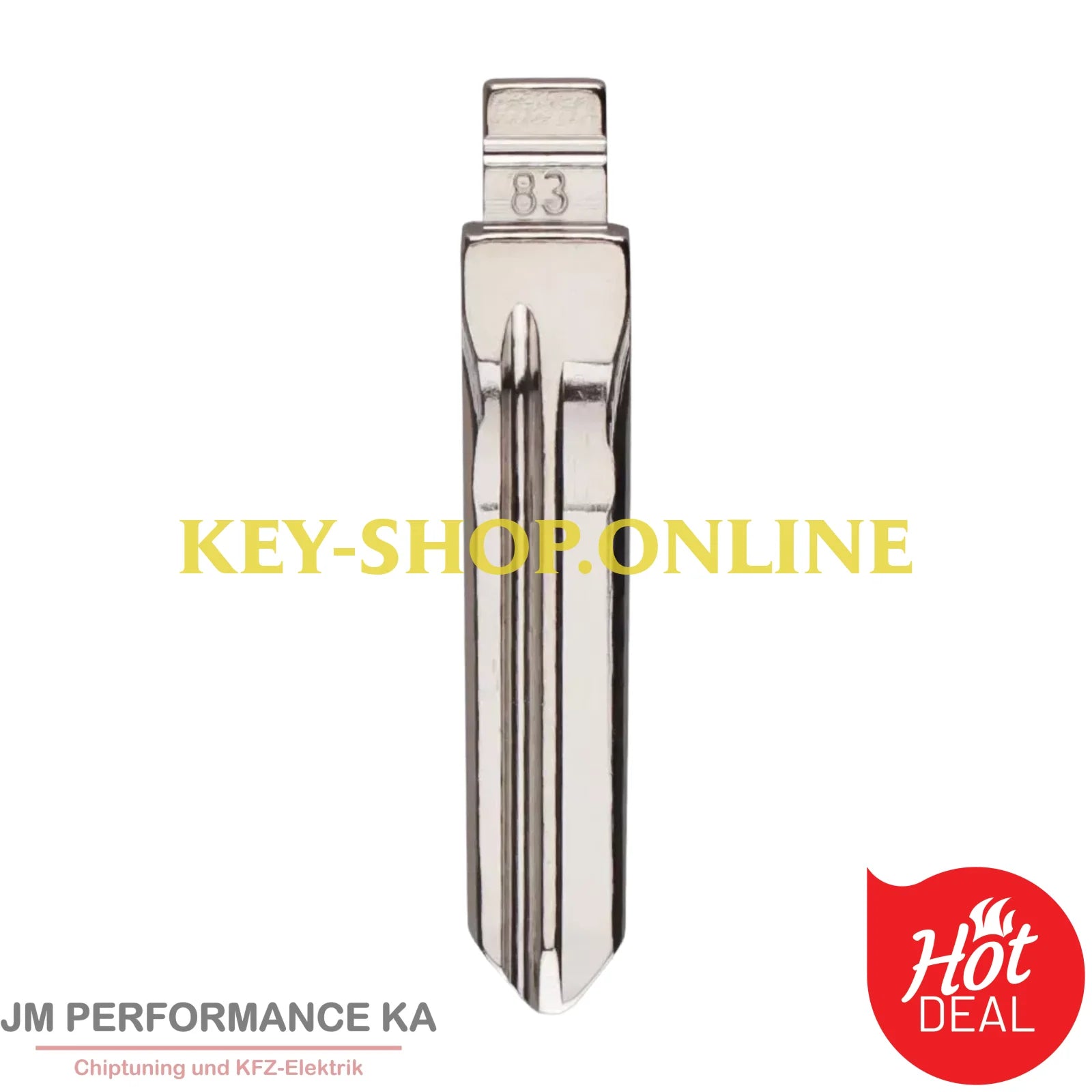 Schlüsselblatt SX9 #83 Citroen Fiat Lancia Peugeot Fahrzeugschlüssel