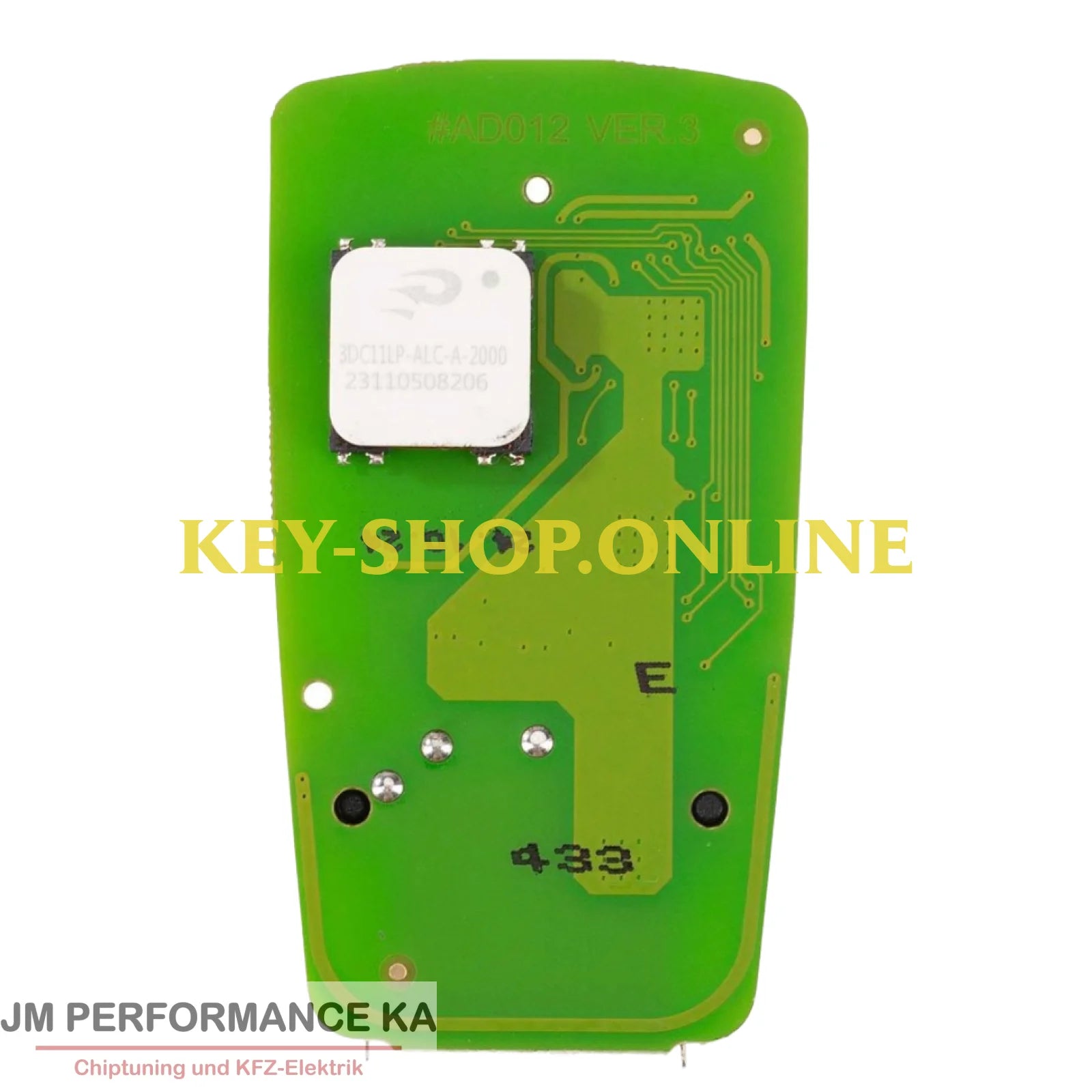 Schlüsselplatine MLB für Audi XSMA41EN 3 Tasten Fahrzeugschlüssel