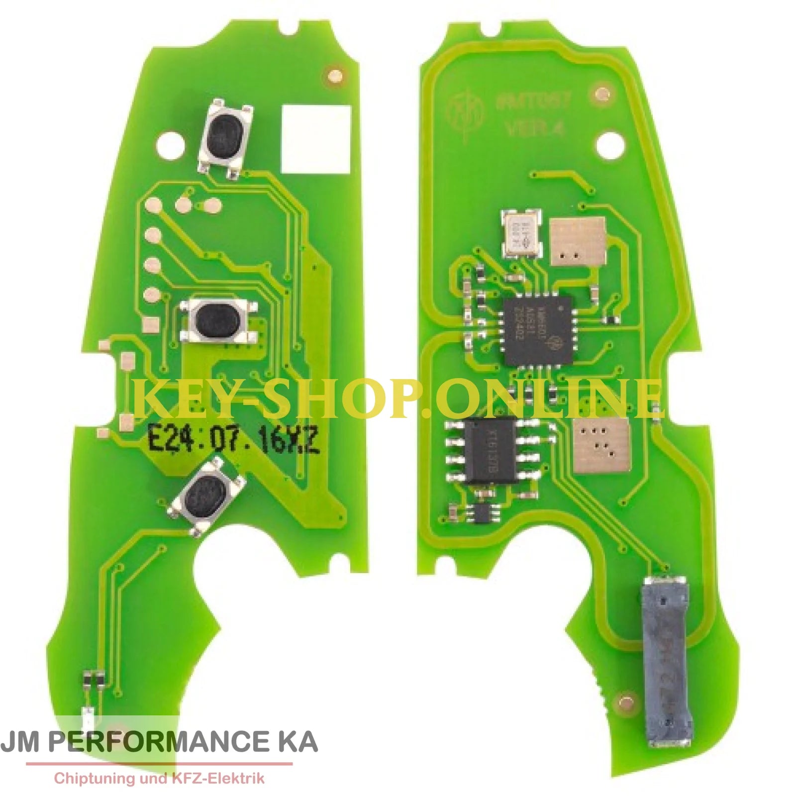 Schlüsselplatine Universal für Audi MQB48 mit XT27B XZADM1EN 3 Tasten Fahrzeugschlüssel