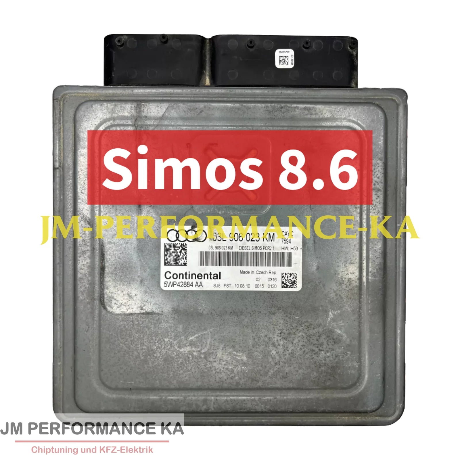Simos 8.6 Softwareanpassung Motorsteuergerät