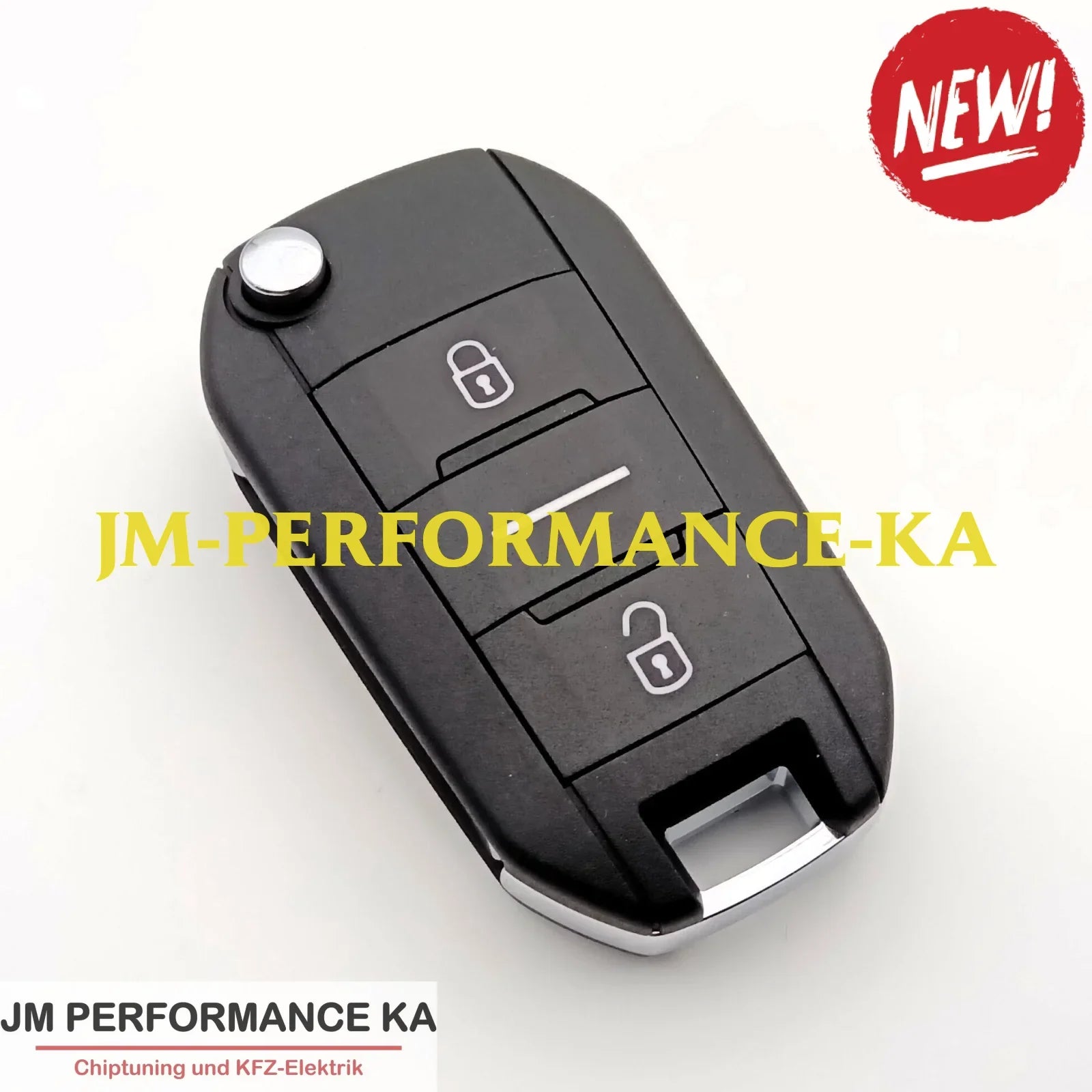 3 Tasten Fahrzeugschlüssel geeignet für Citroen Peugeot 433 MHz PCF7941A Fahrzeugschlüssel
