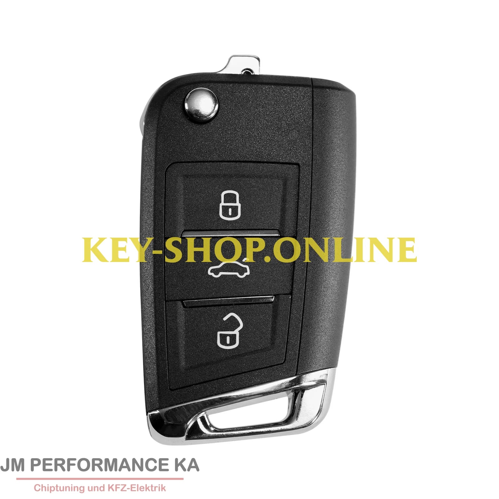 3 Tasten Fahrzeugschlüssel Universal MQB Optik KeylessGO XS Fahrzeugschlüssel