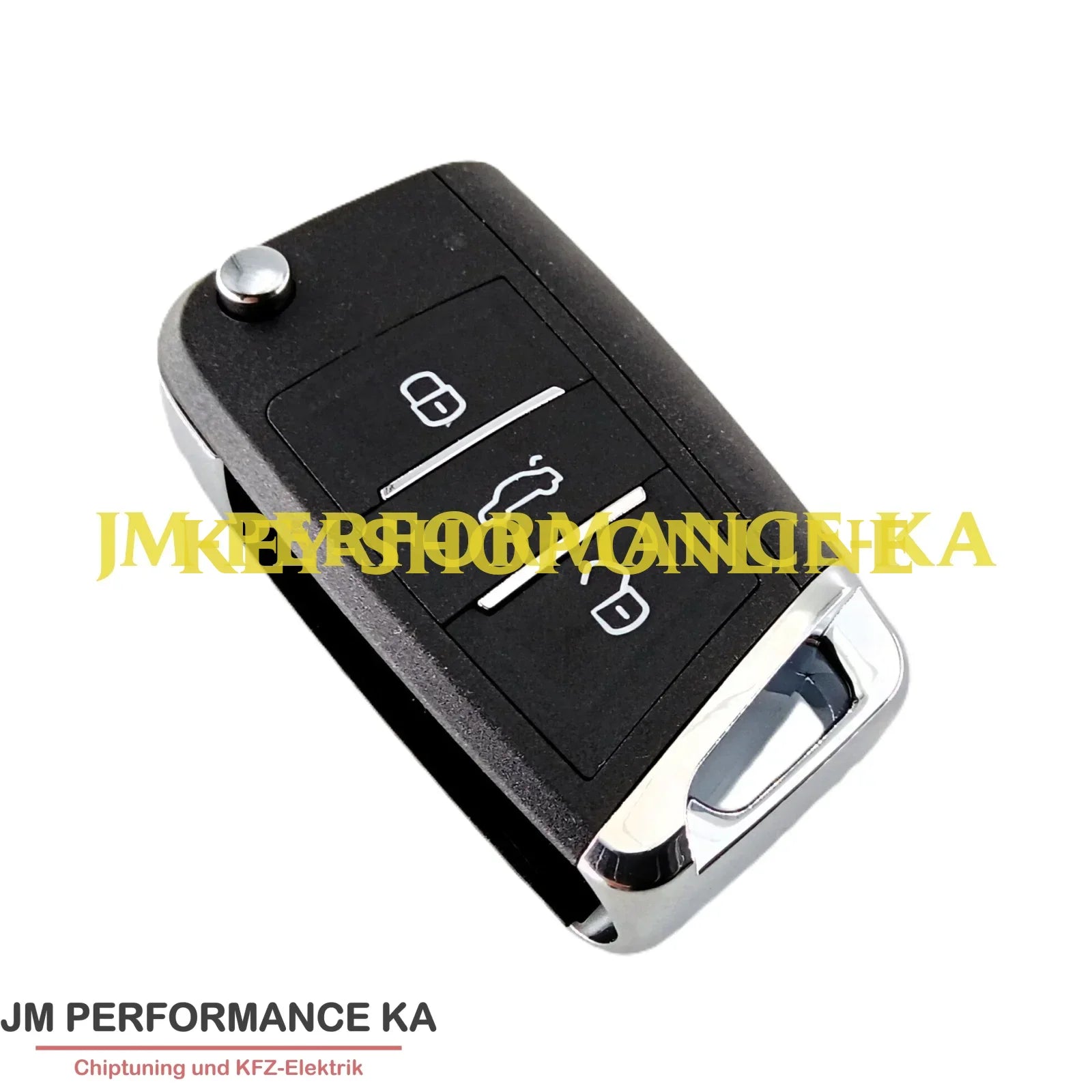 3 Tasten Fahrzeugschlüssel Universal Mqb Optik Schwarz Xk