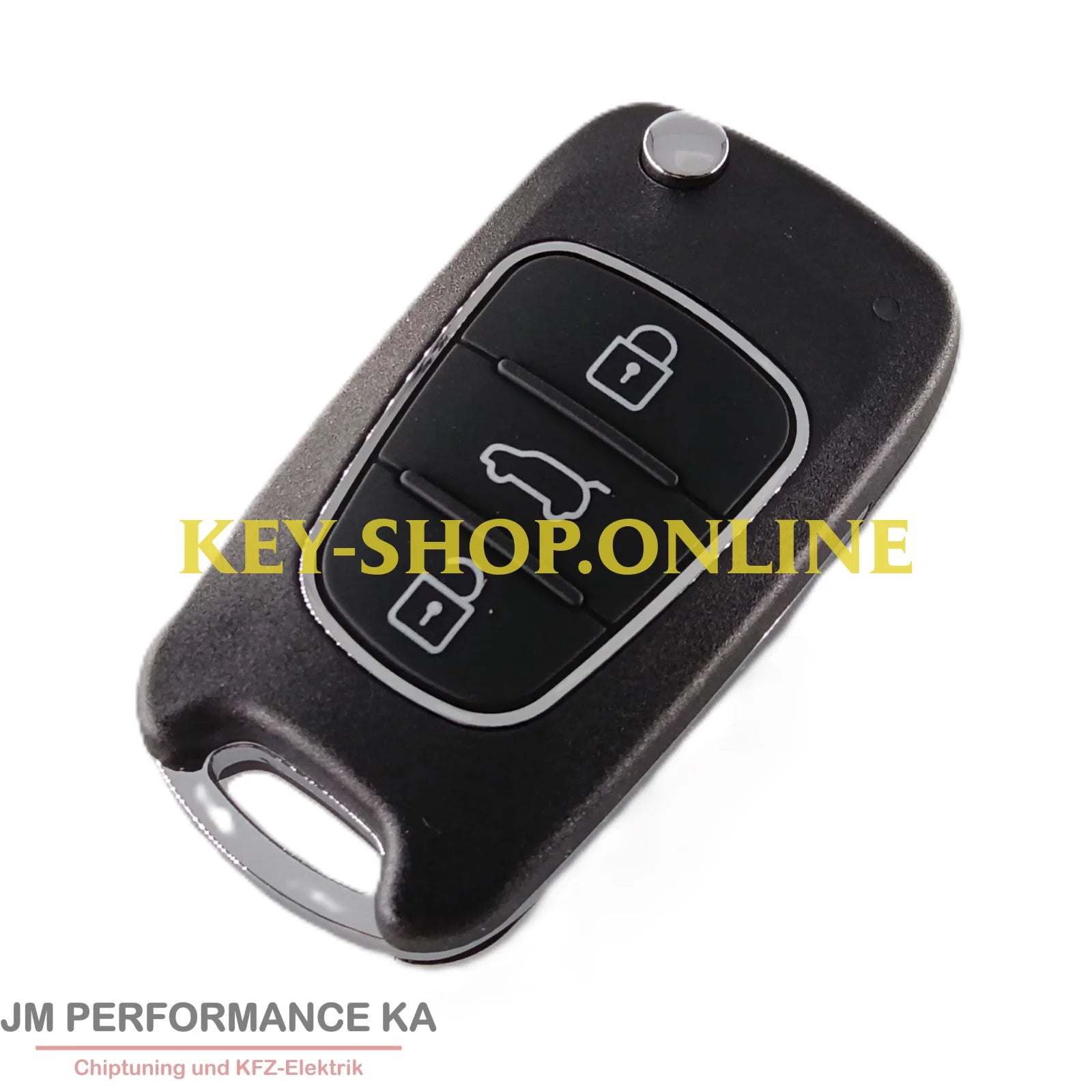 3 Tasten Fahrzeugschlüssel Universal Schwarz Hyundai Optik Xk