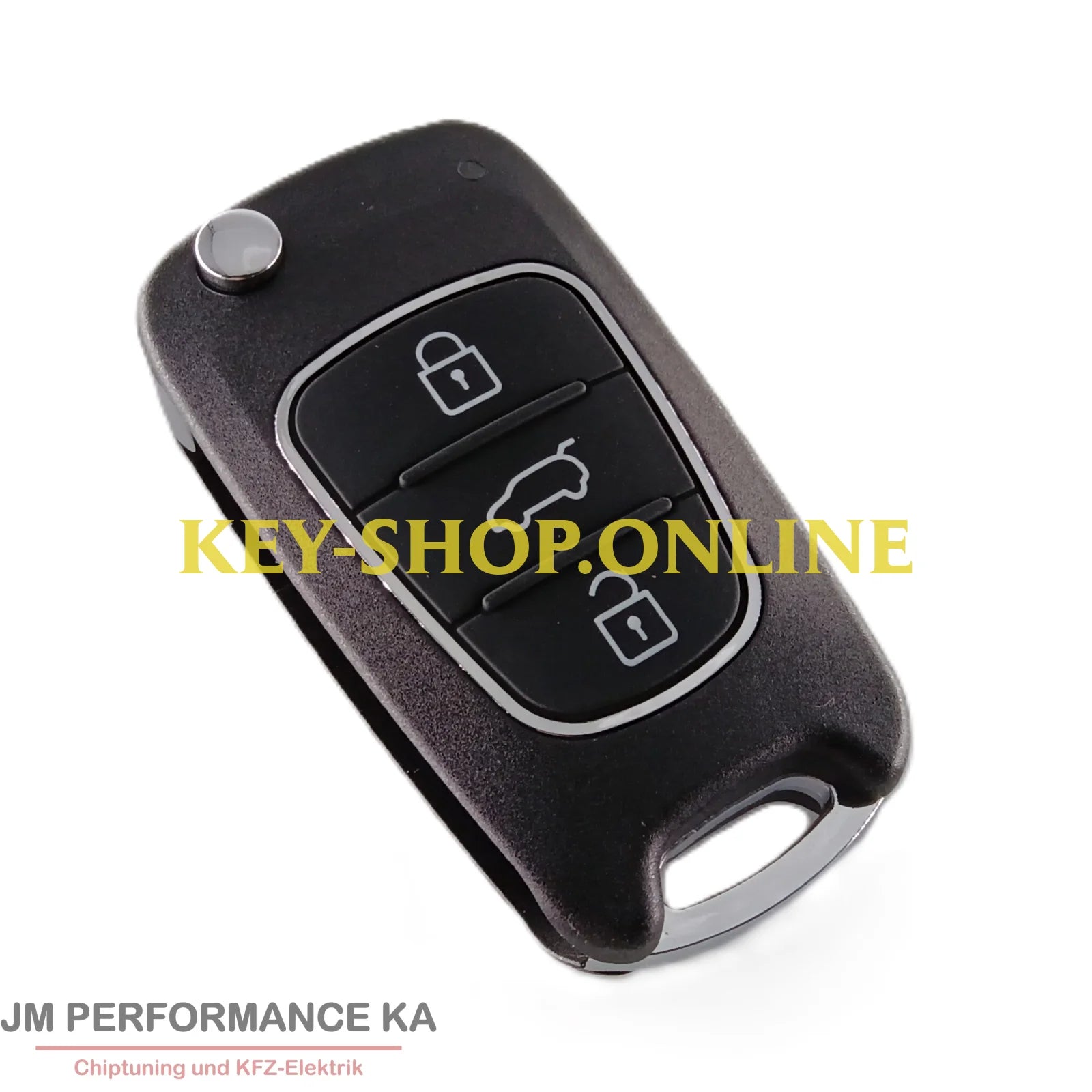 3 Tasten Fahrzeugschlüssel Universal Schwarz Hyundai Optik Xk