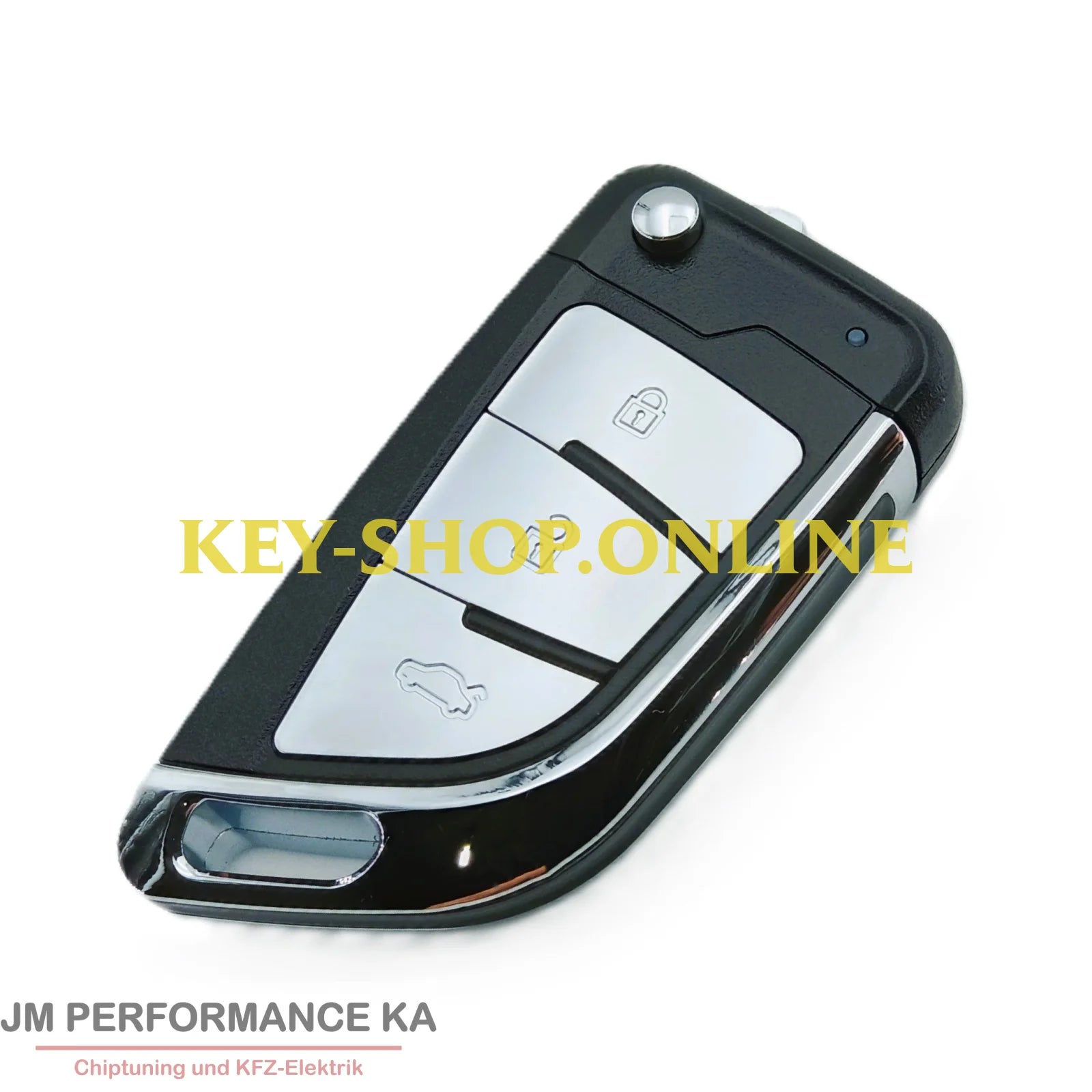 3 Tasten Fahrzeugschlüssel Universal Schwarz Xe