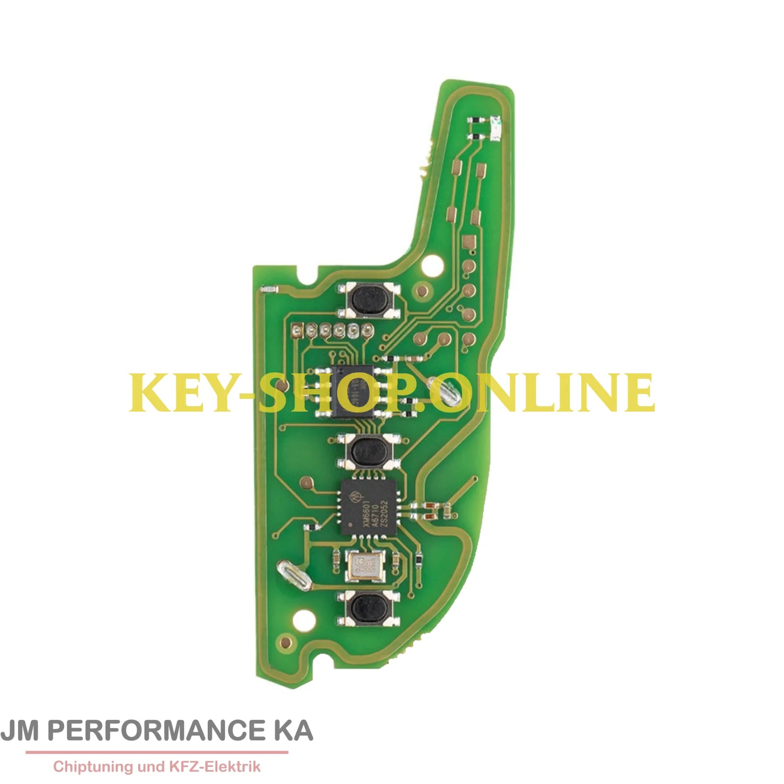 3 Tasten Fahrzeugschlüssel universal Schwarz XK Fahrzeugschlüssel