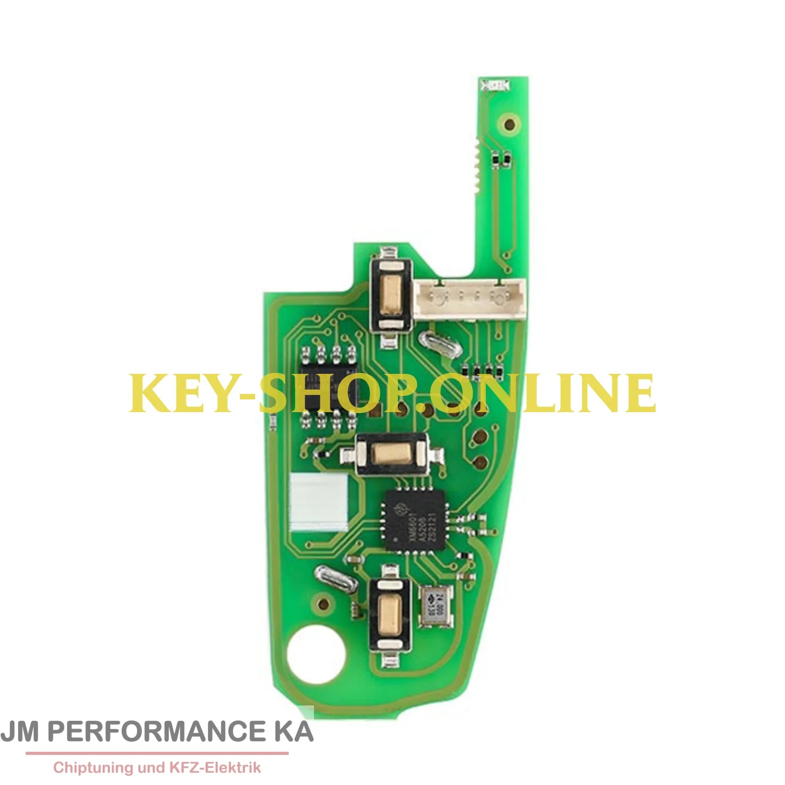 3 Tasten Fahrzeugschlüssel universal Schwarz XK Fahrzeugschlüssel