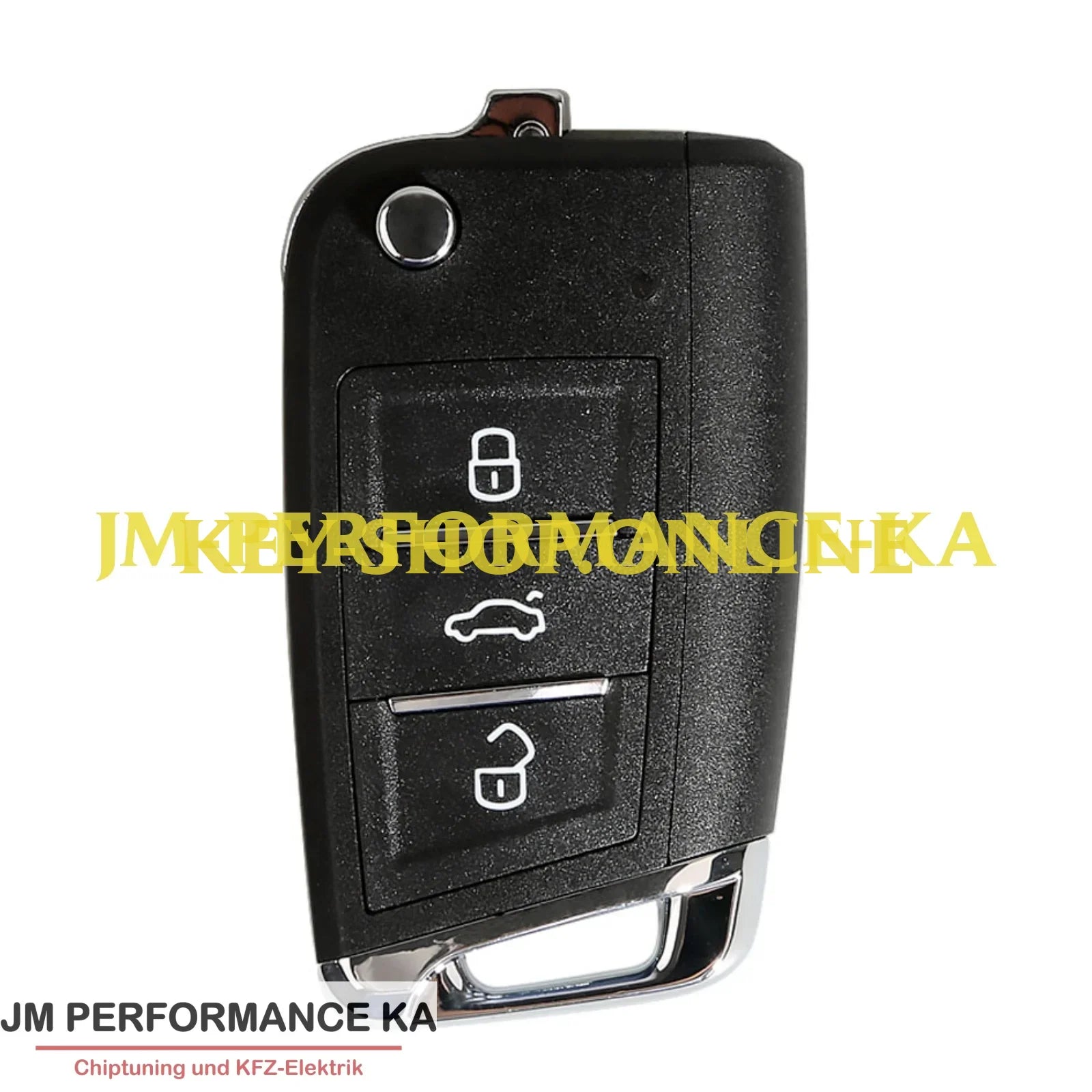 3 Tasten Fahrzeugschlüssel universal MQB Optik Schwarz XK Fahrzeugschlüssel