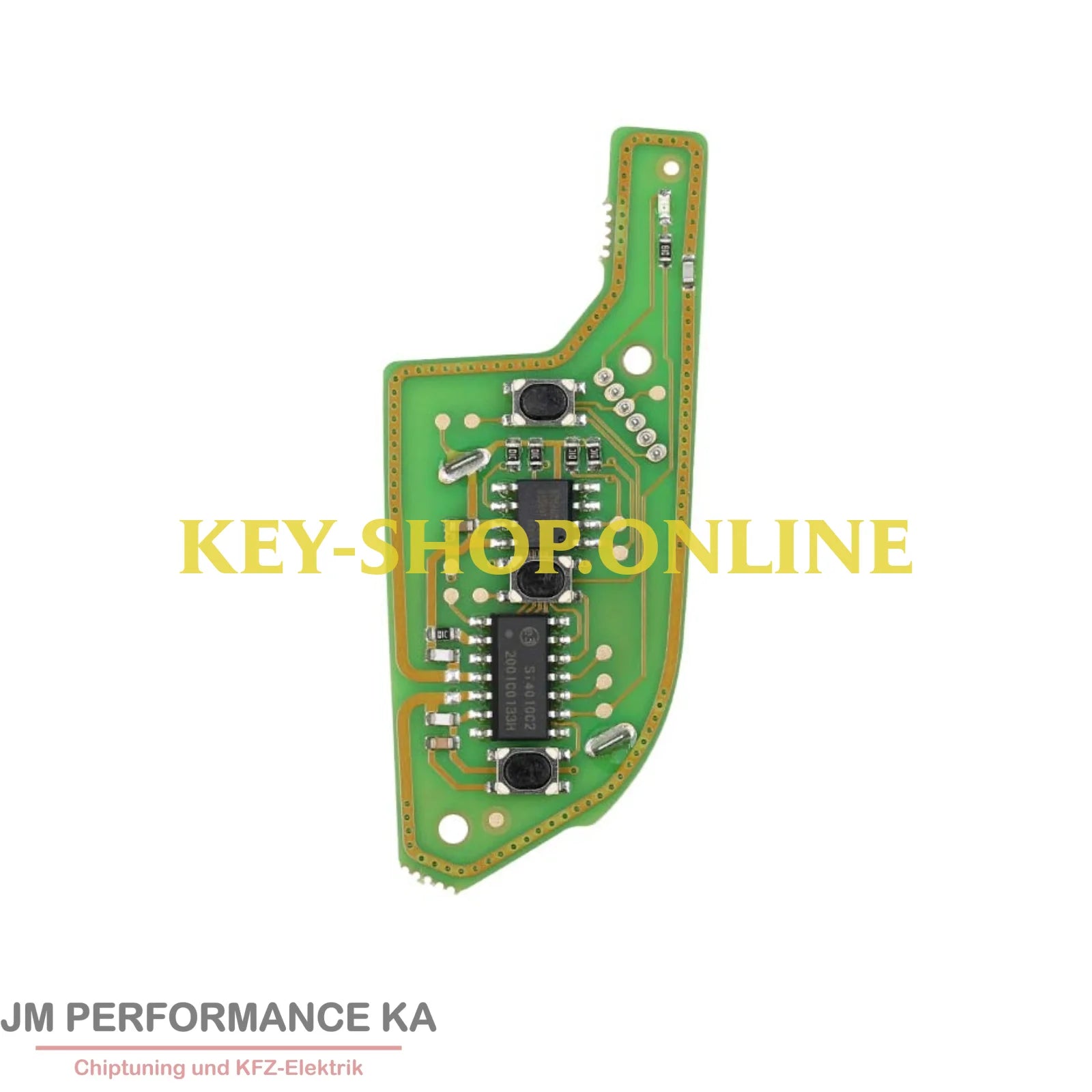 3 Tasten Funkschlüssel universal Schwarz XK Fahrzeugschlüssel
