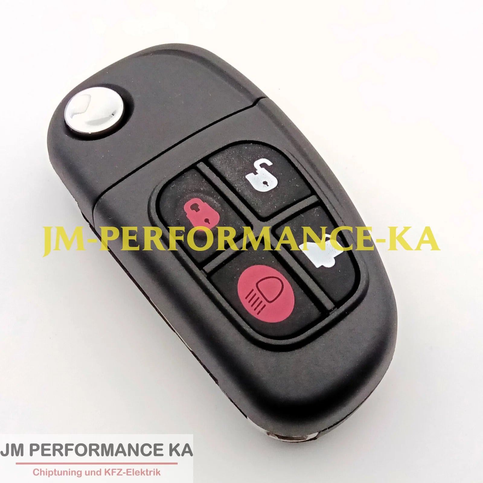 4 Tasten Funkschlüssel für Jaguar 433 MHz 4D60 Fahrzeugschlüssel