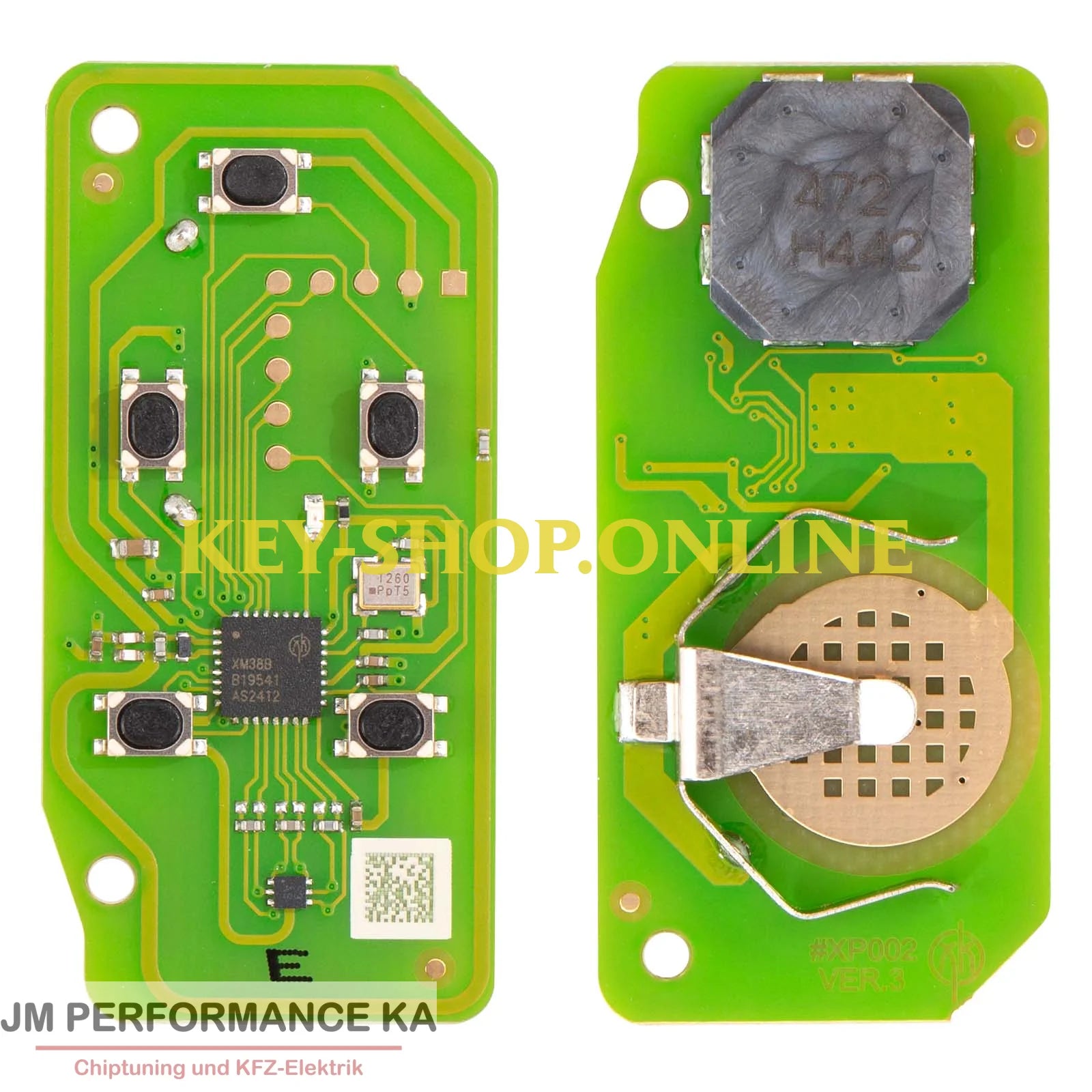 5 Tasten Funkschlüssel für Land Rover PCF7953P 433 MHz KeylessGO XM38 Fahrzeugschlüssel