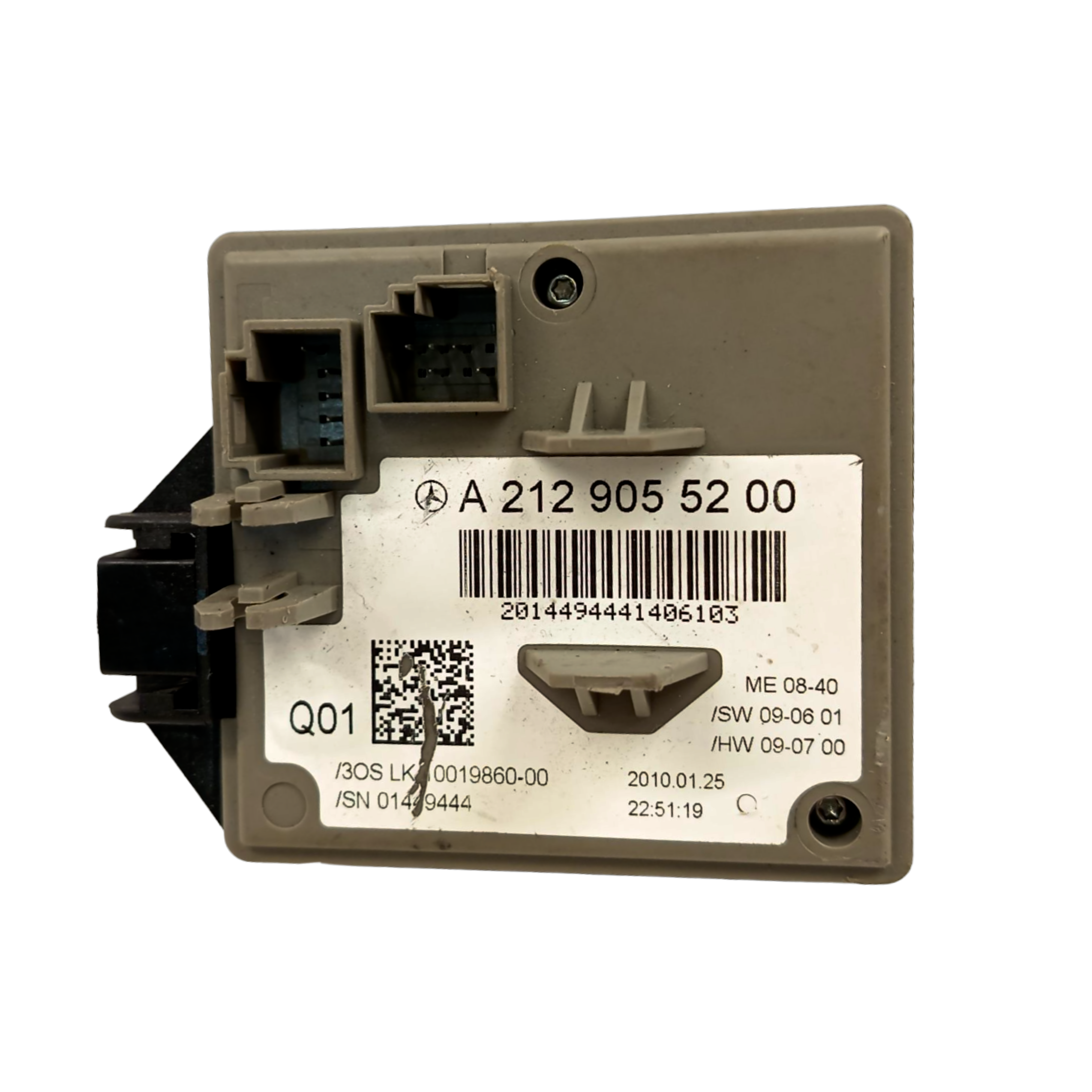 Elektronisches Zündschloss Mercedes A2129055200 2129055200 EZS EIS W204 W212 W218