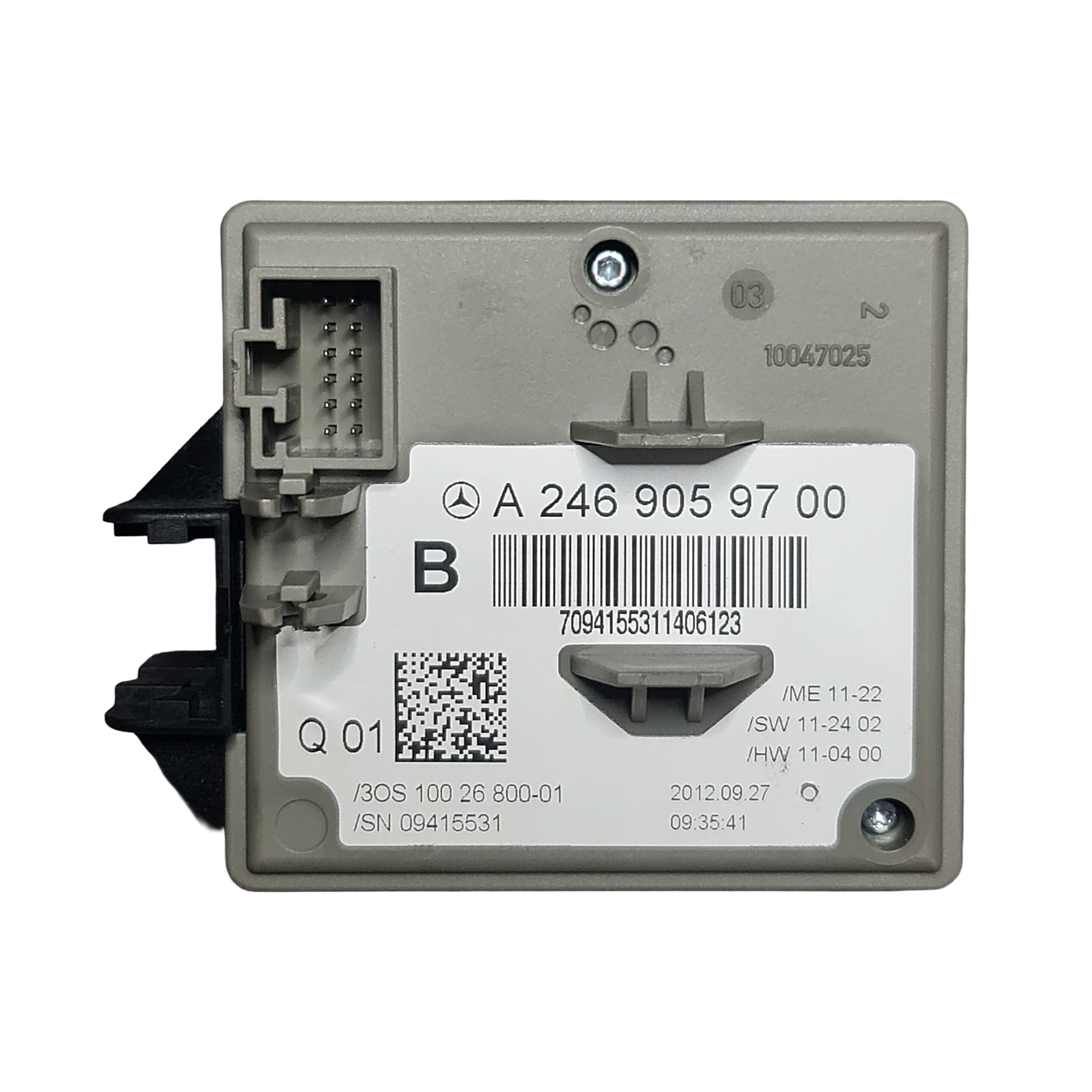 Elektronisches Zündschloss Mercedes A2469059700 1002680001 EZS EIS W246 W176 W117