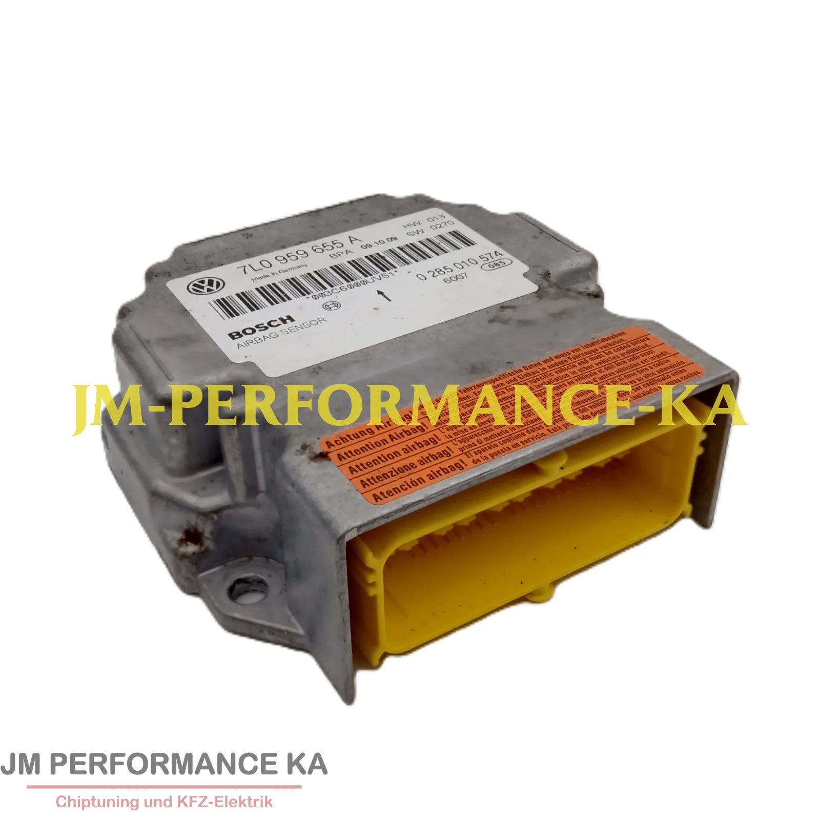 Airbagsteuergerät 7L0959655A 0285010574 Vw Touareg 7L Facelift 2009 Hardware