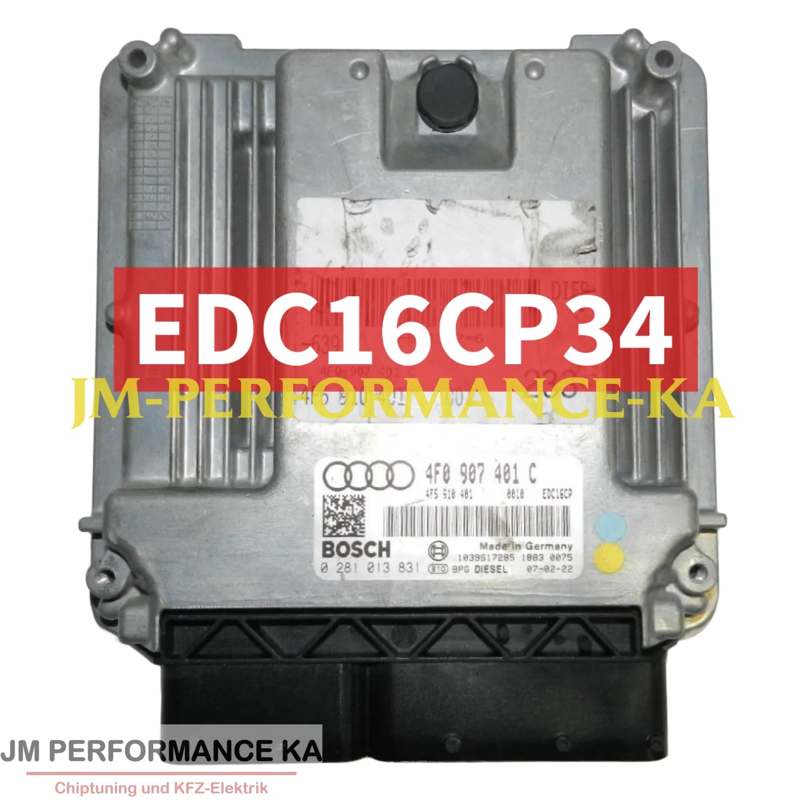 Bosch EDC16CP34 Softwareanpassung Motorsteuergerät