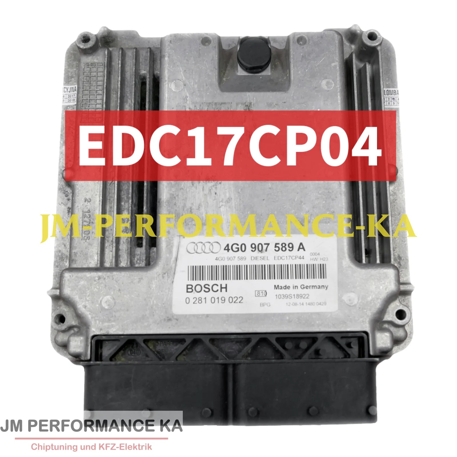 Bosch EDC17CP04 Softwareanpassung Motorsteuergerät