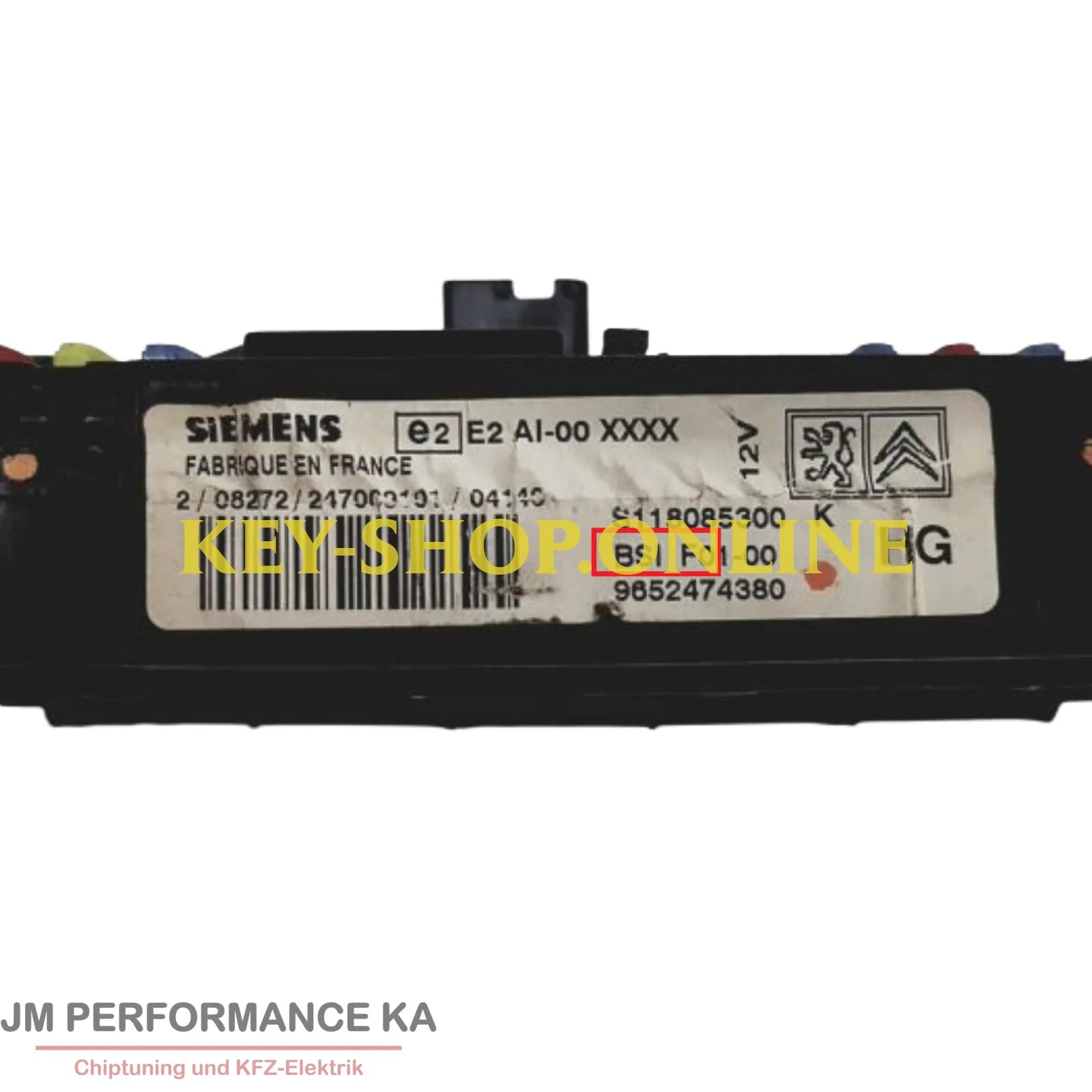 BSI Zentralschalteinheit Citroen Peugeot Datenübertragung Klonen Siemens BSI-F0X-00 / Datenübertragung Zentralelektronik