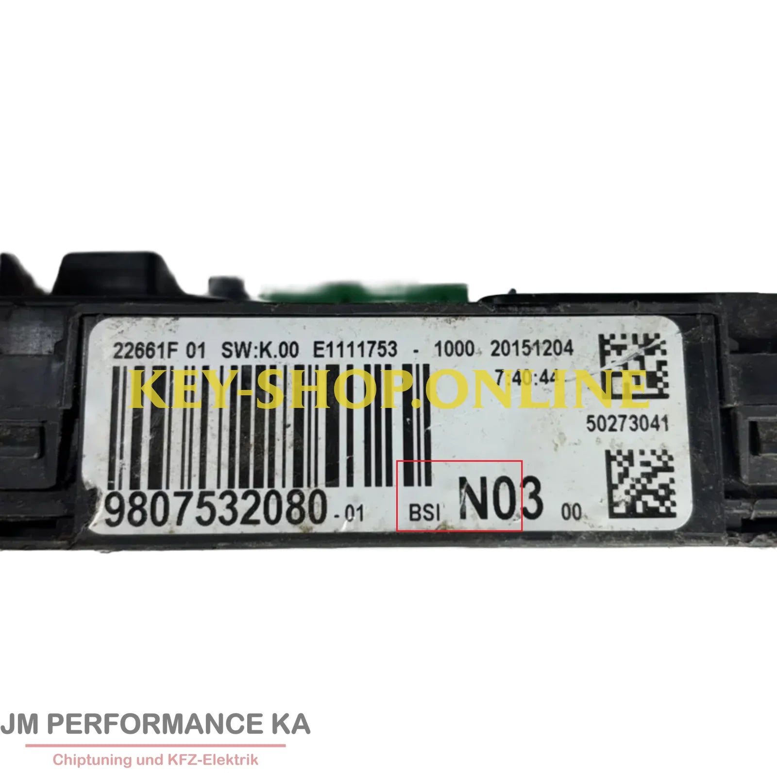 BSI Zentralschalteinheit Citroen Peugeot Datenübertragung Klonen Valeo BSI-N0X / Datenübertragung Zentralelektronik