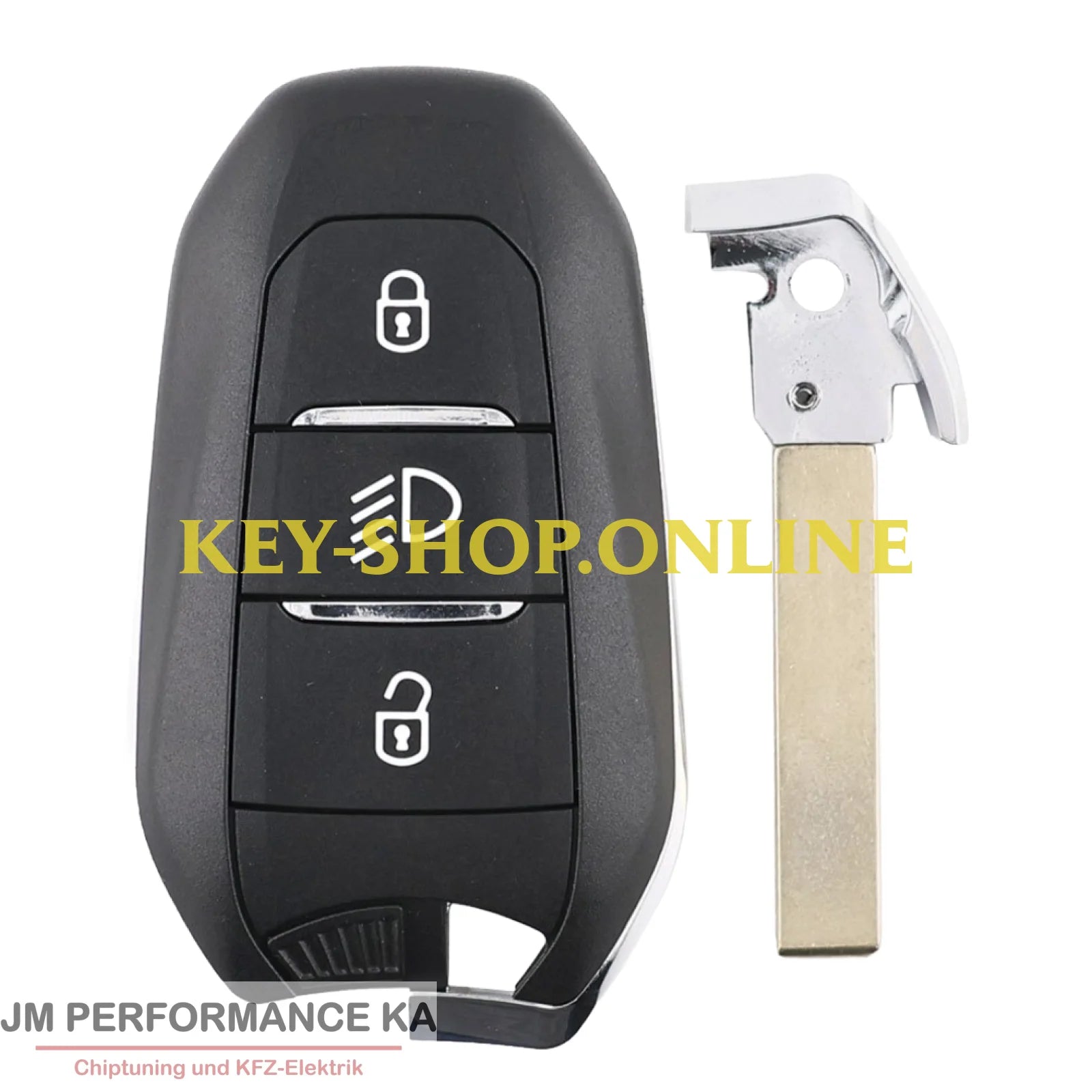 Fahrzeugschlüssel geeignet für Peugeot Citroen Opel ID4A 434 MHz 3 Tasten NCF296xM 3AM05-A3M15-A3M65 Fahrzeugschlüssel