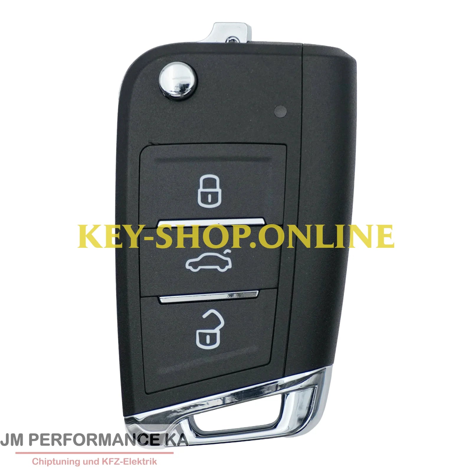 Funkschlüssel Gehäuse geeignet für Audi Seat Skoda 3 Tasten MQB Fahrzeugschlüssel