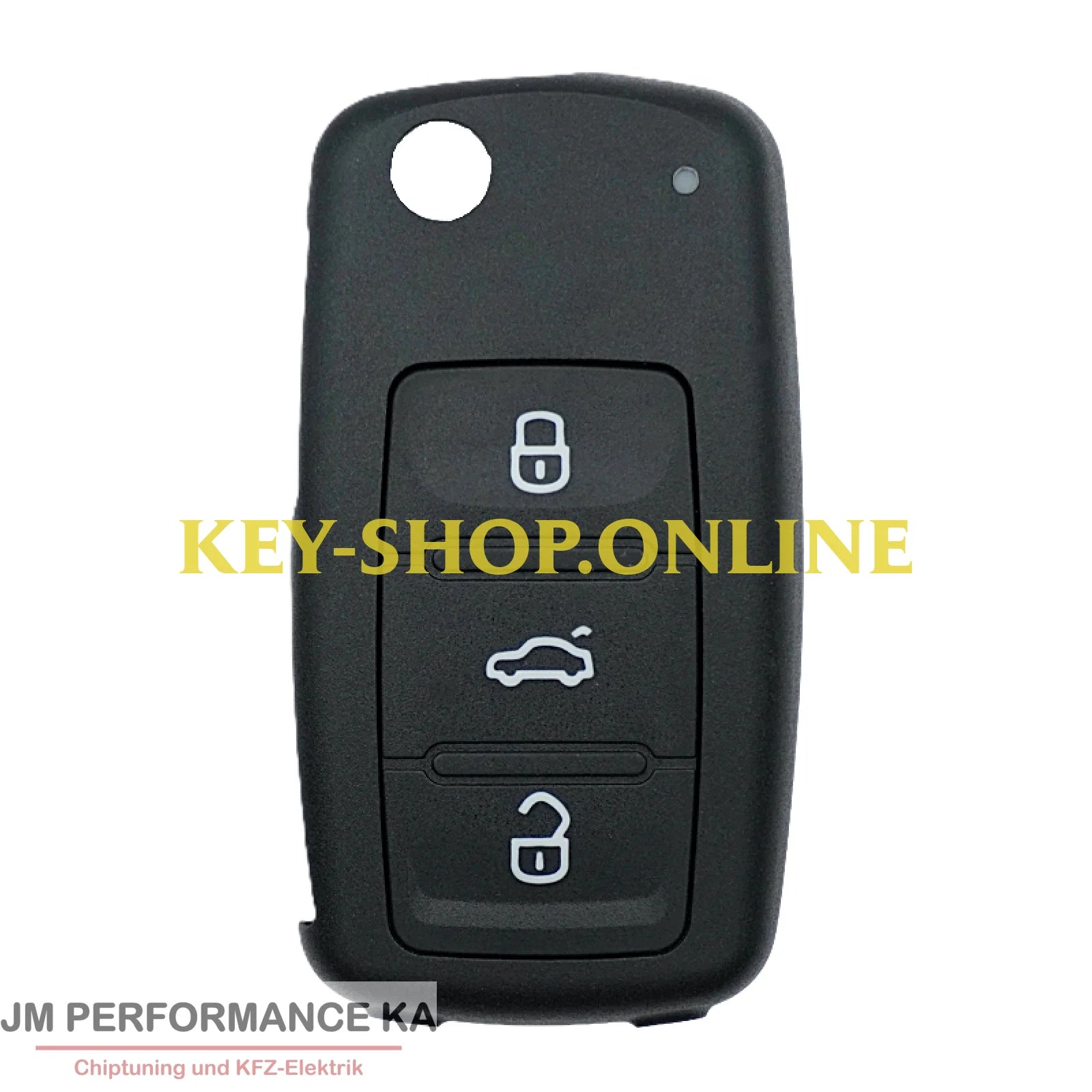 Funkschlüssel Gehäuse geeignet für Audi Seat Skoda 3 Tasten nur Frontteil Fahrzeugschlüssel