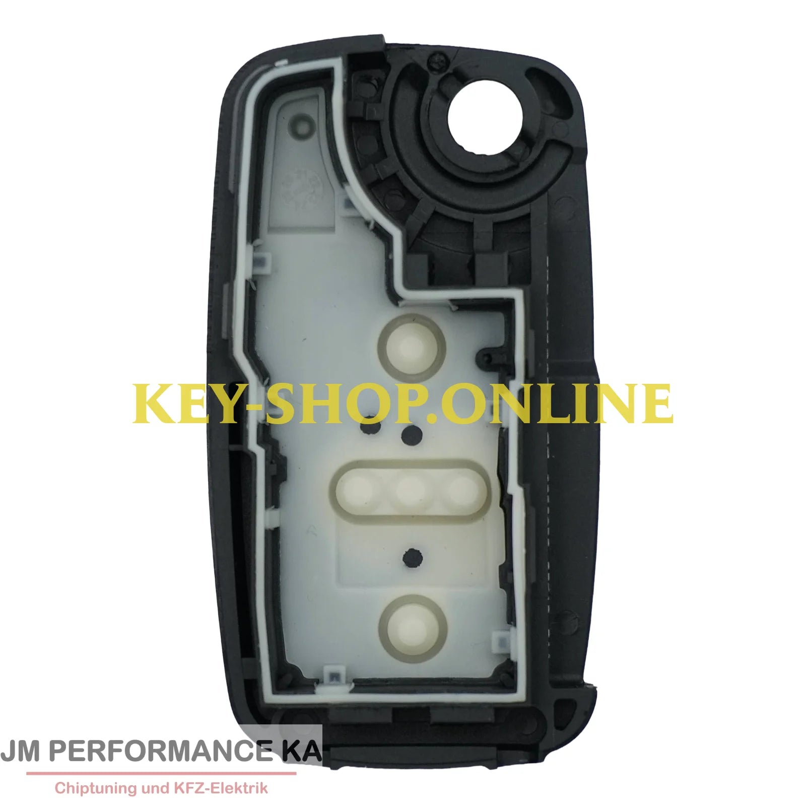 Funkschlüssel Gehäuse geeignet für Audi Seat Skoda 3 Tasten nur Frontteil Fahrzeugschlüssel