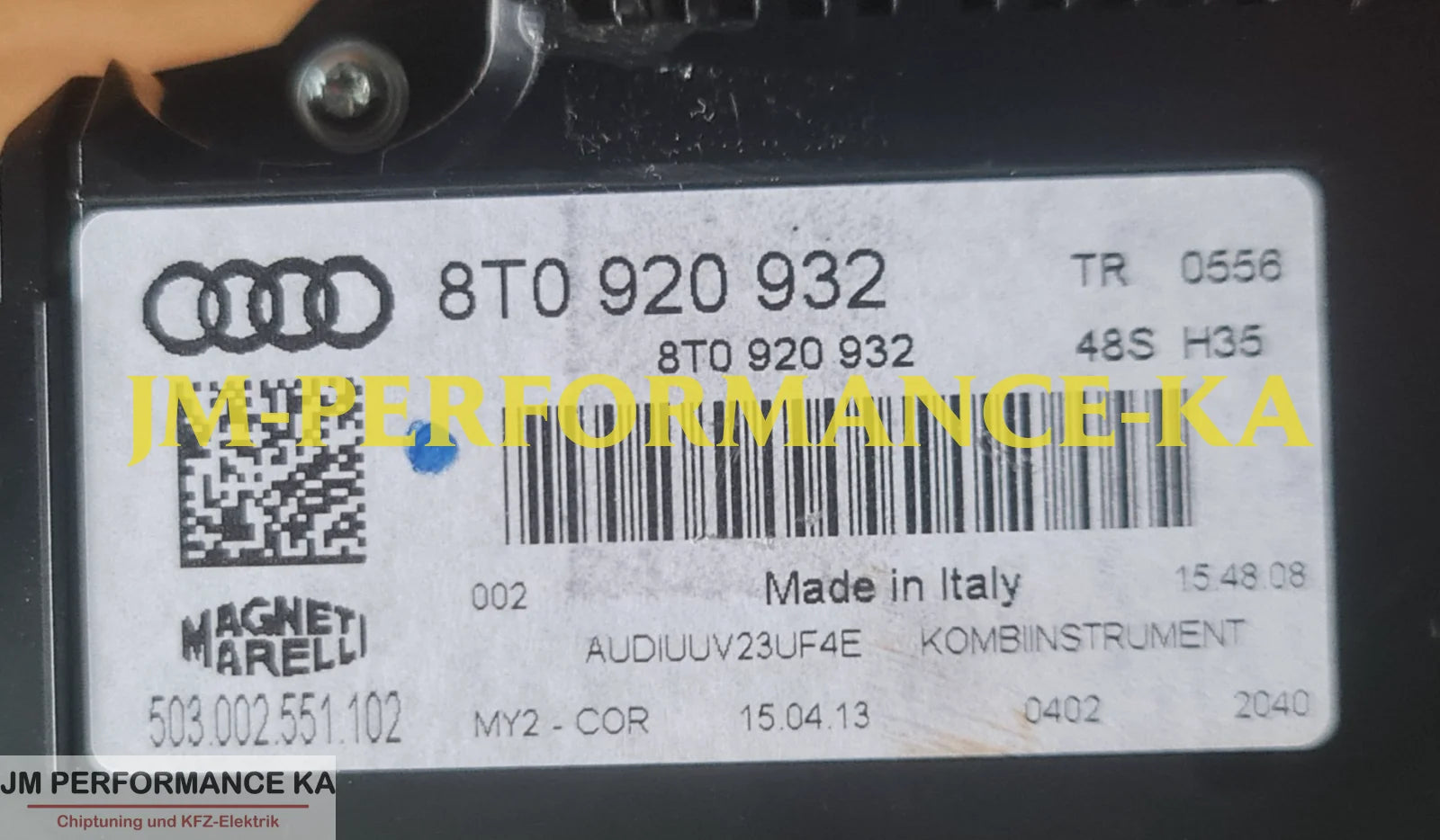 Kombiinstrument Audi A5 Sportback 8T0920932 Gebraucht Steuergerät