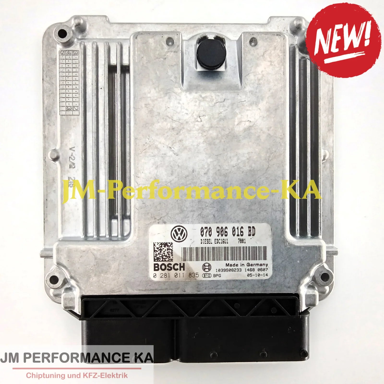 Motorsteuergerät 070906016Bd 0281011835 Volkswagen T5 Edc16U1 Hardware