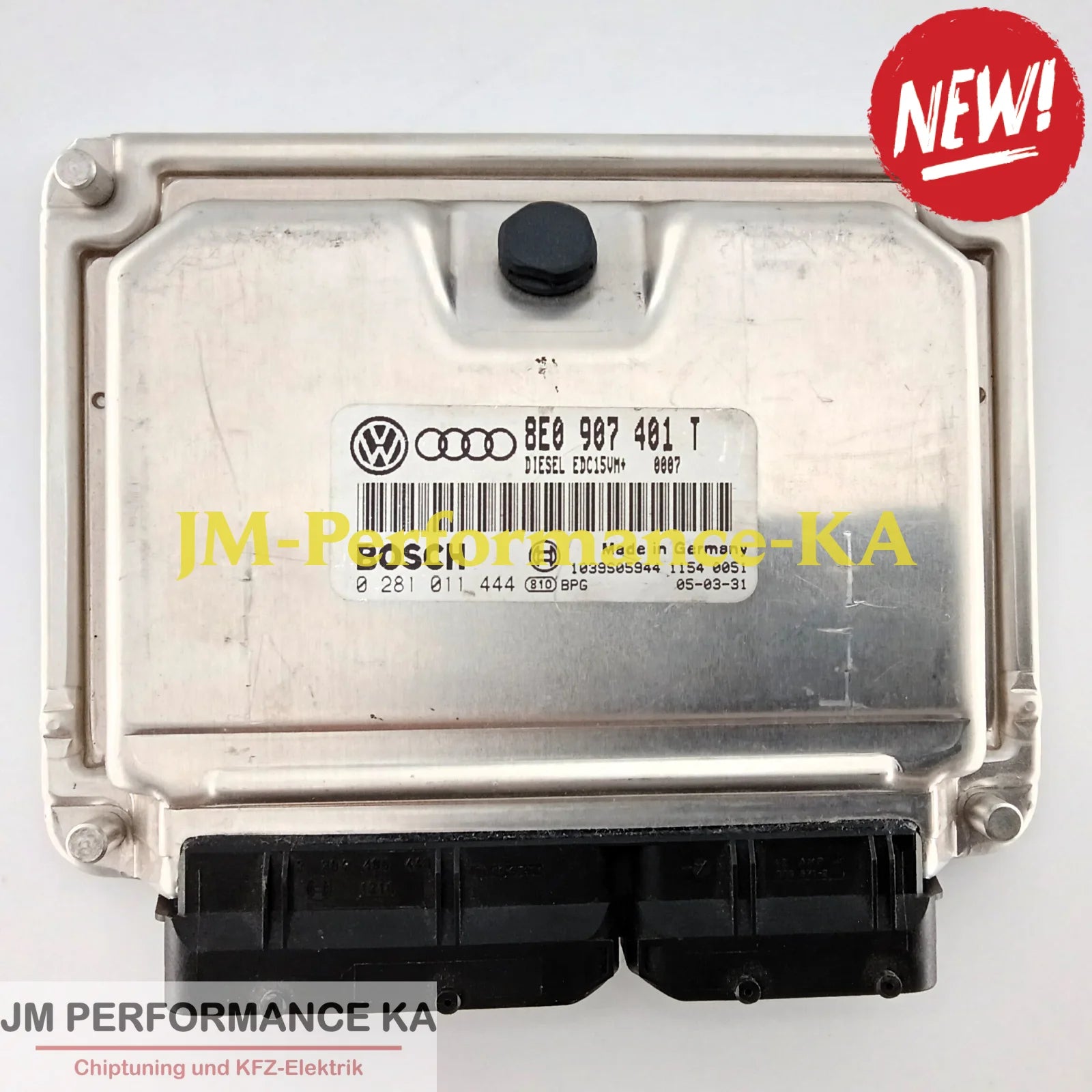 Motorsteuergerät 8E0907401T 0281011444 Skoda Volkswagen Passat Edc15Vm + Hardware