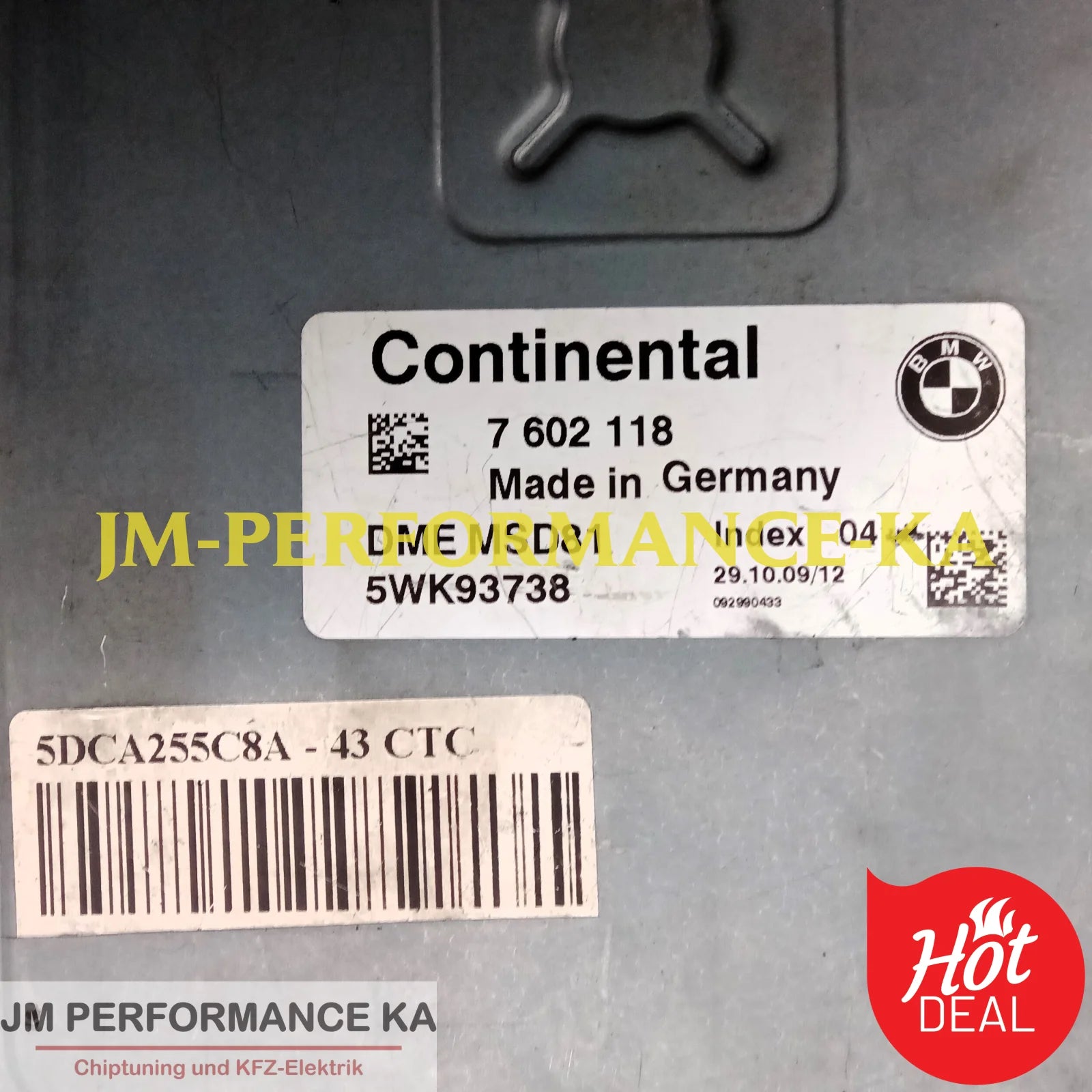 Motorsteuergerät Bmw 5Wk93738 1214 7602118 E88 E82 E90 E91 E92 E3 E60 E61 E63 E64 X6 Z4 Hardware