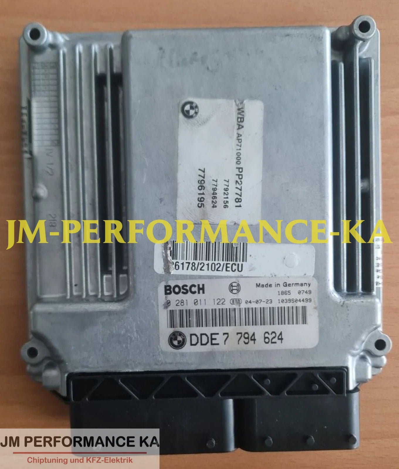 Motorsteuergerät Bmw Edc16C1 0281011122 Dde 7794624