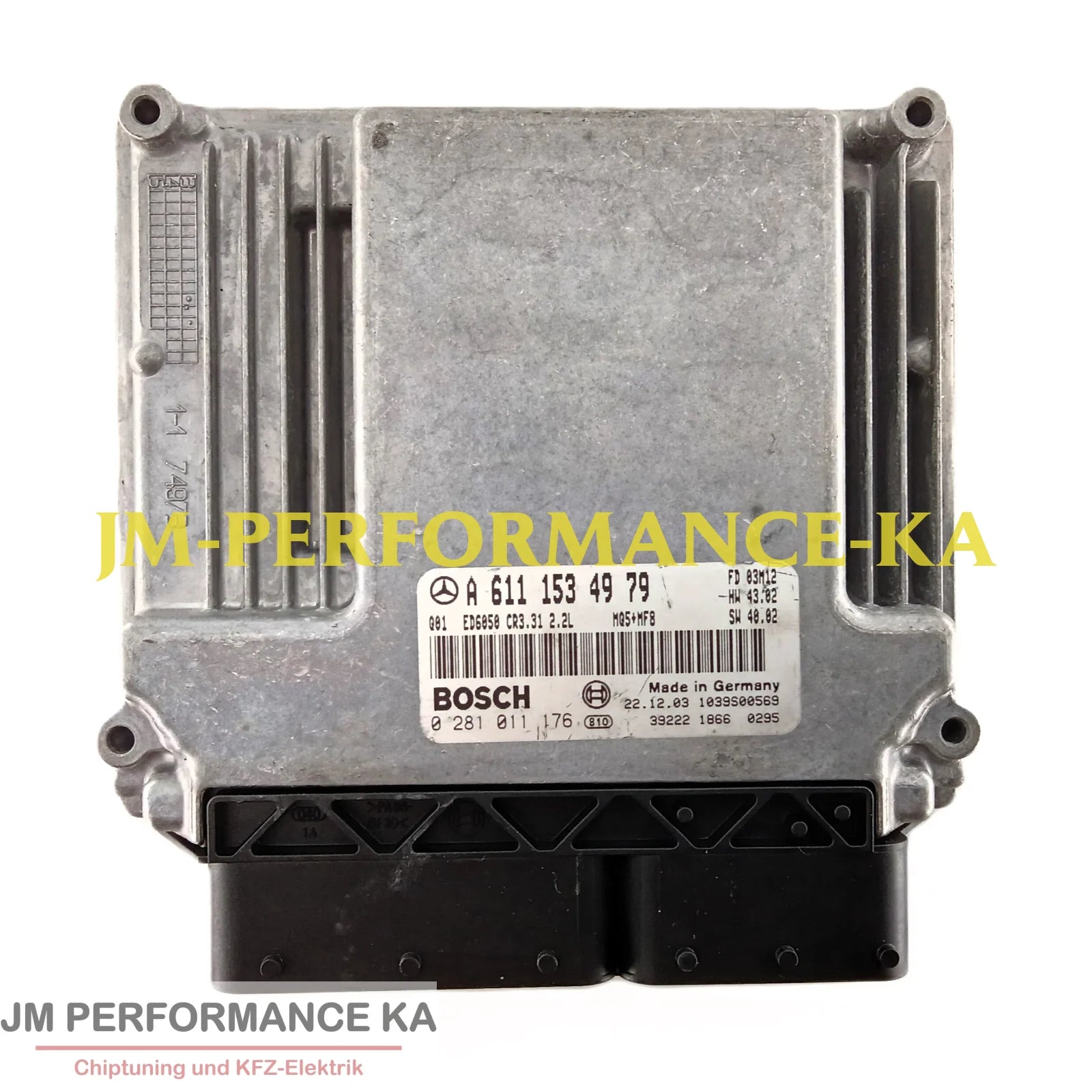 Motorsteuergerät Mercedes 0281011176 A6111534979 Vito W639 Edc16C2 Cr3.31 2.2L Hardware