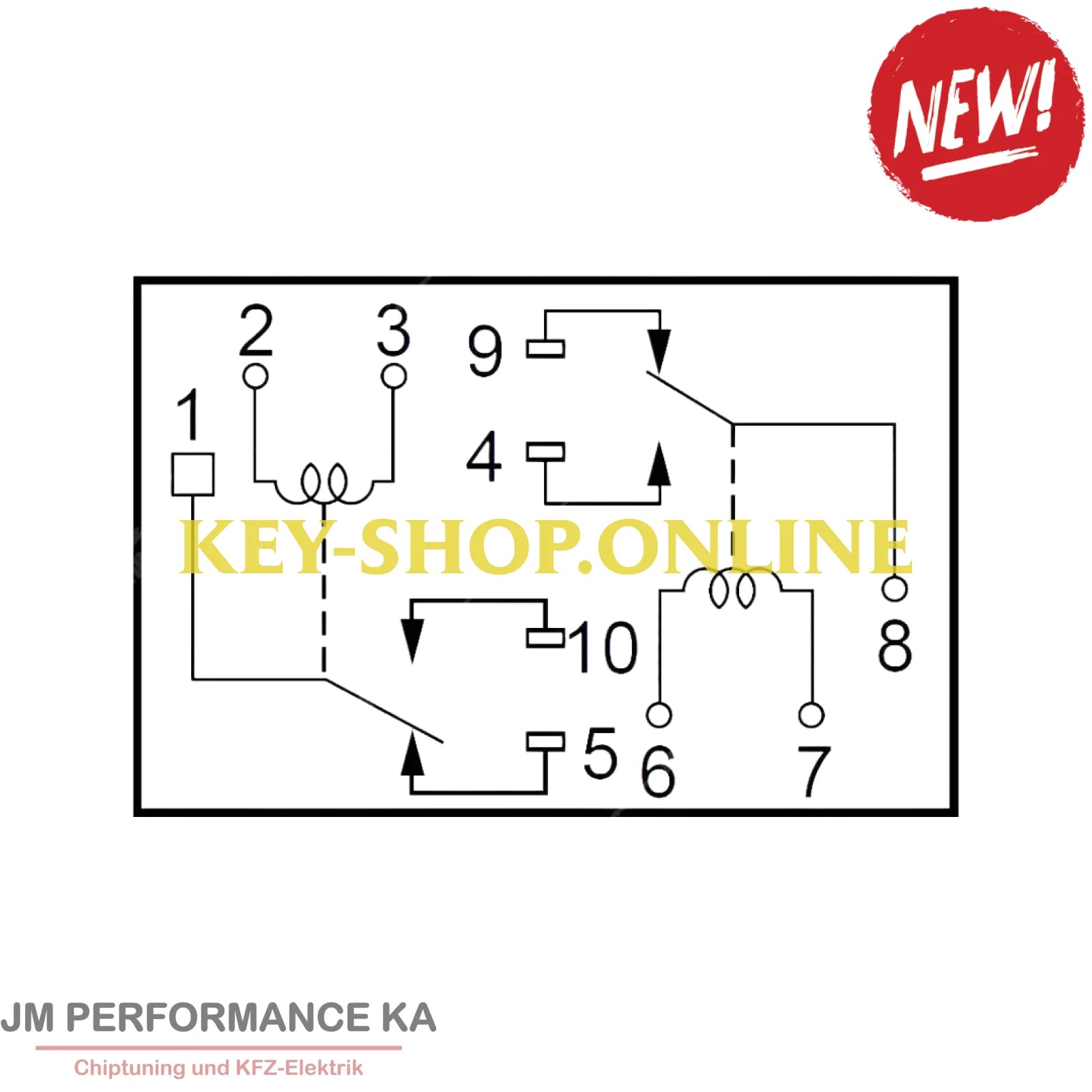 NEC EP2F-B3G1ST Relais BMW Mini 10 Pins - Zentralelektronik