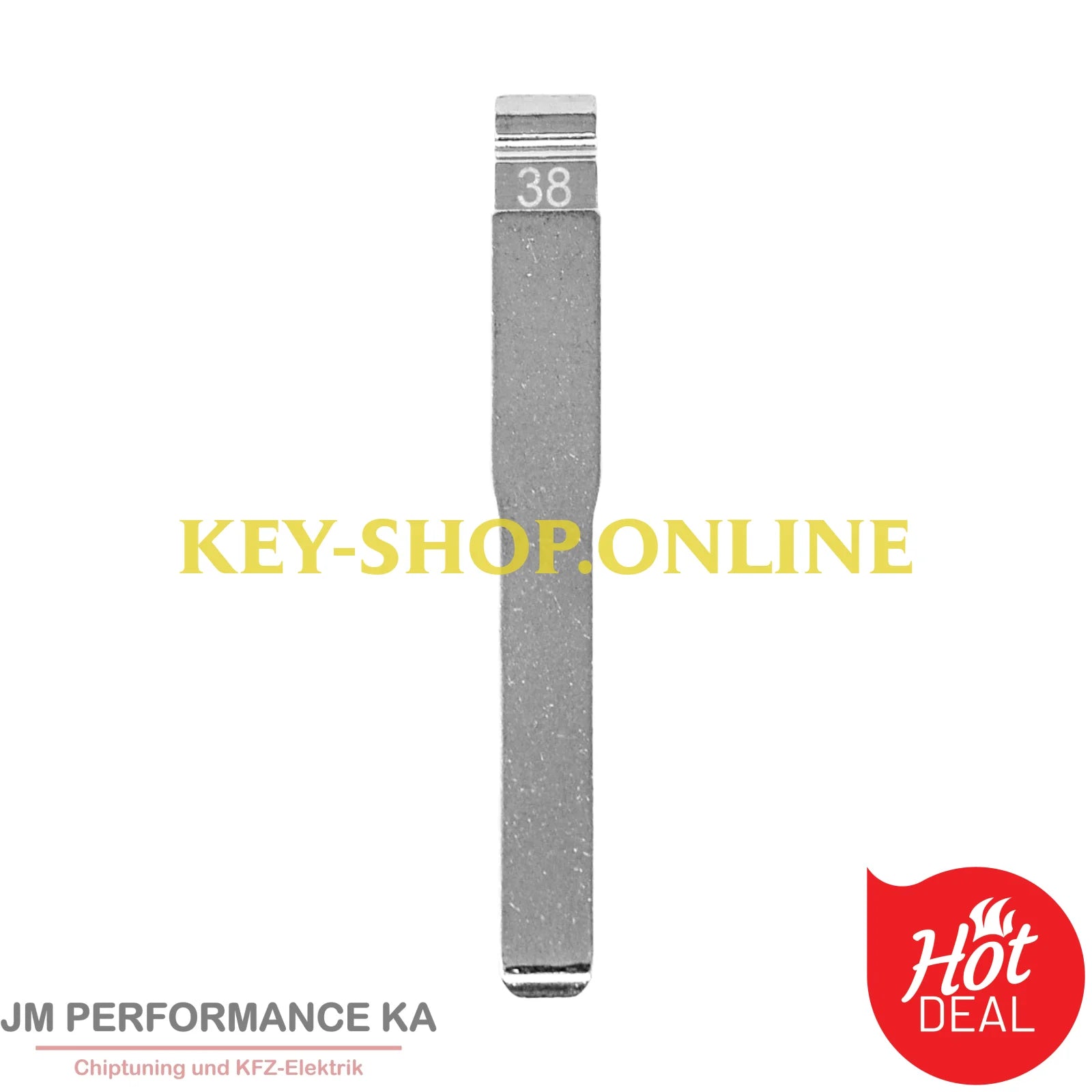 Schlüsselblatt HU101 FO24 #38 Ford Fahrzeugschlüssel