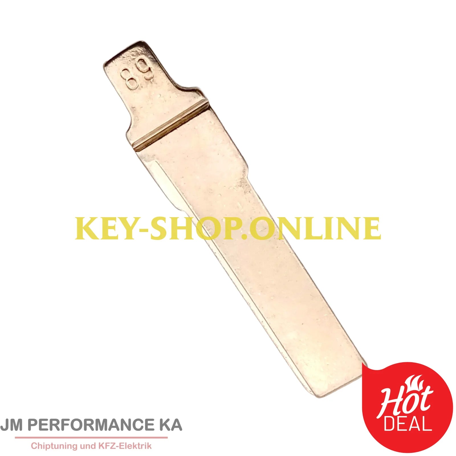 Schlüsselblatt HU66 #89 (kurz) für Audi für Klappschlüssel Fahrzeugschlüssel