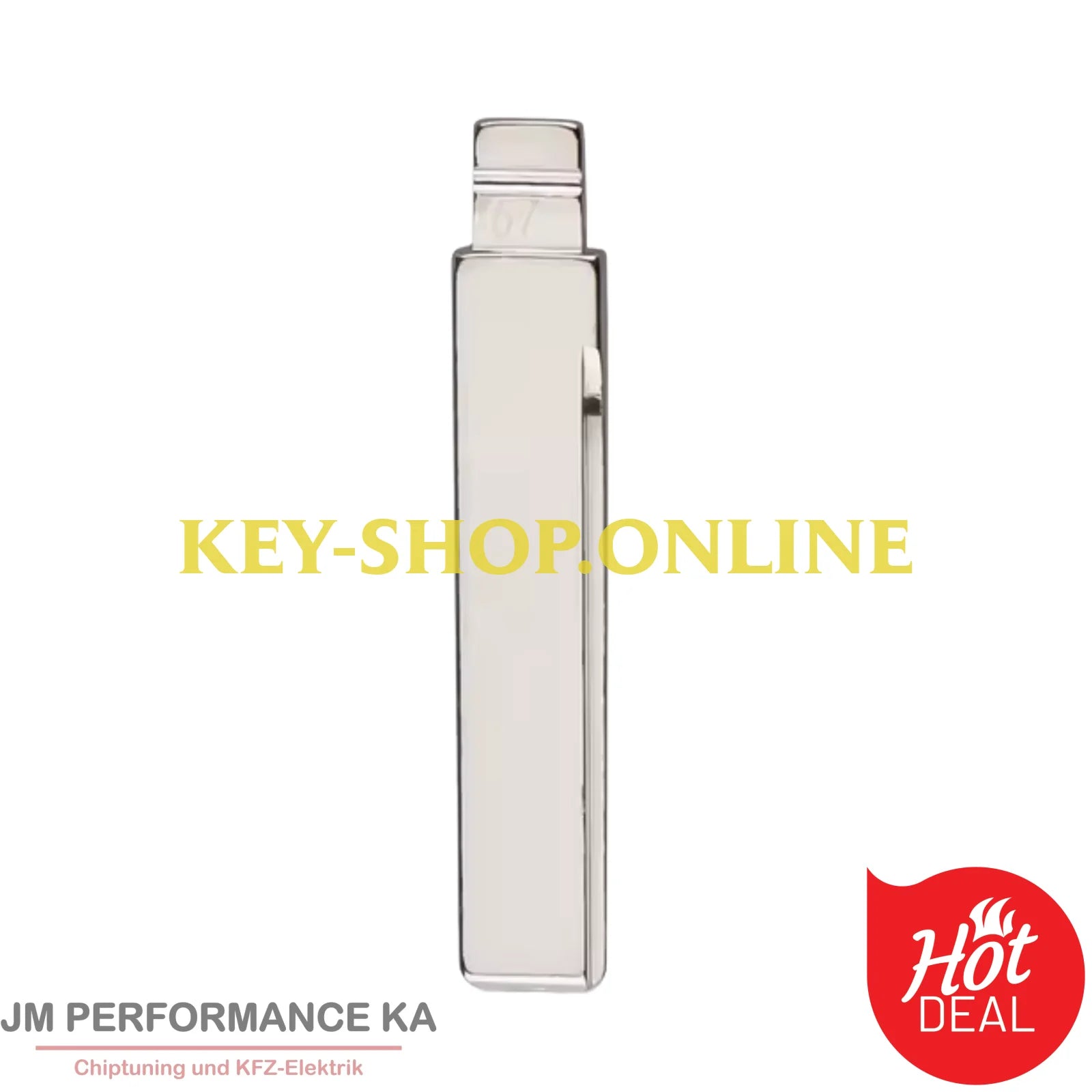 Schlüsselblatt HU92R #67 Fahrzeugschlüssel